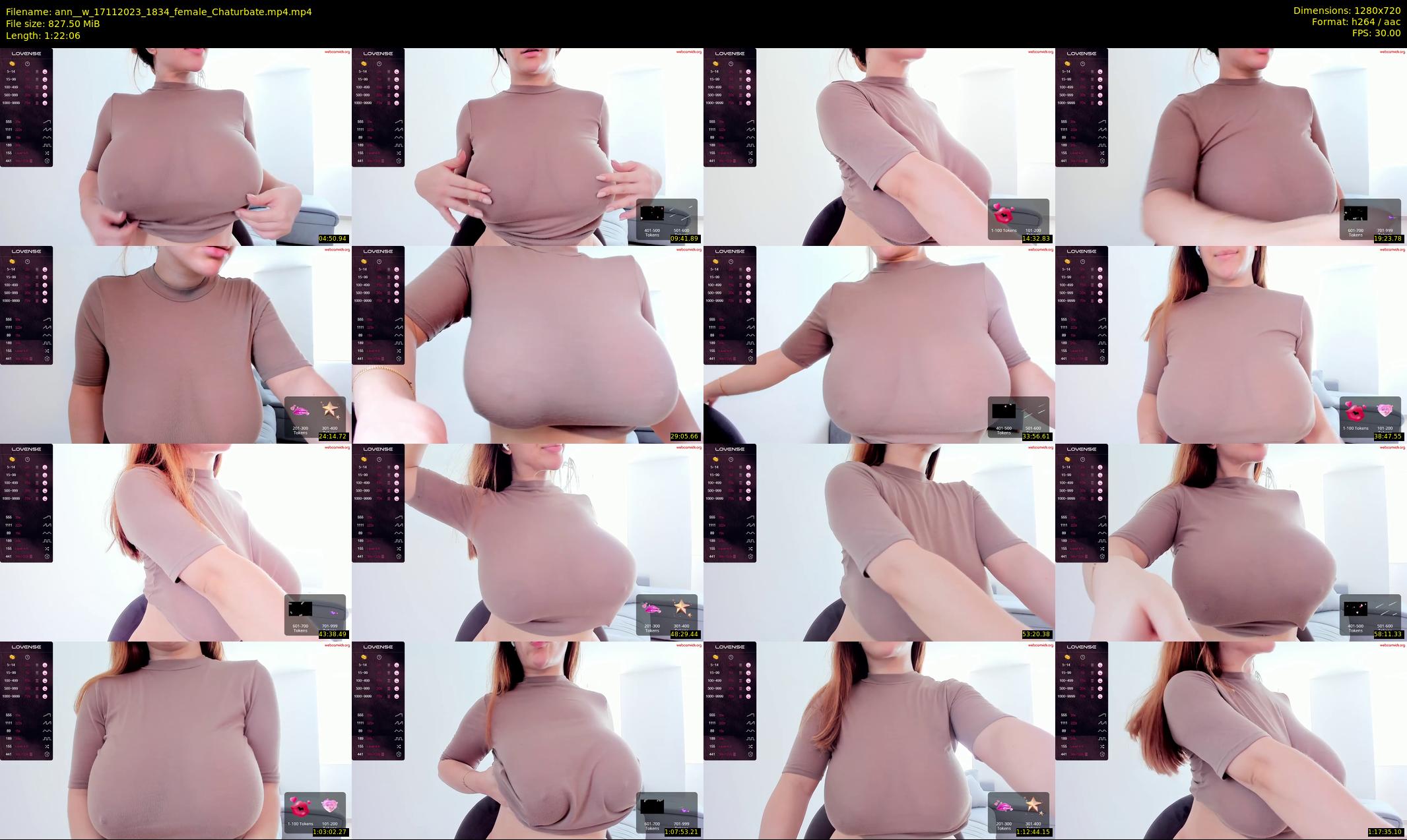 ann__w — 83 minute Chaturbate female cam show recording, 720p, Nov 17, 2023