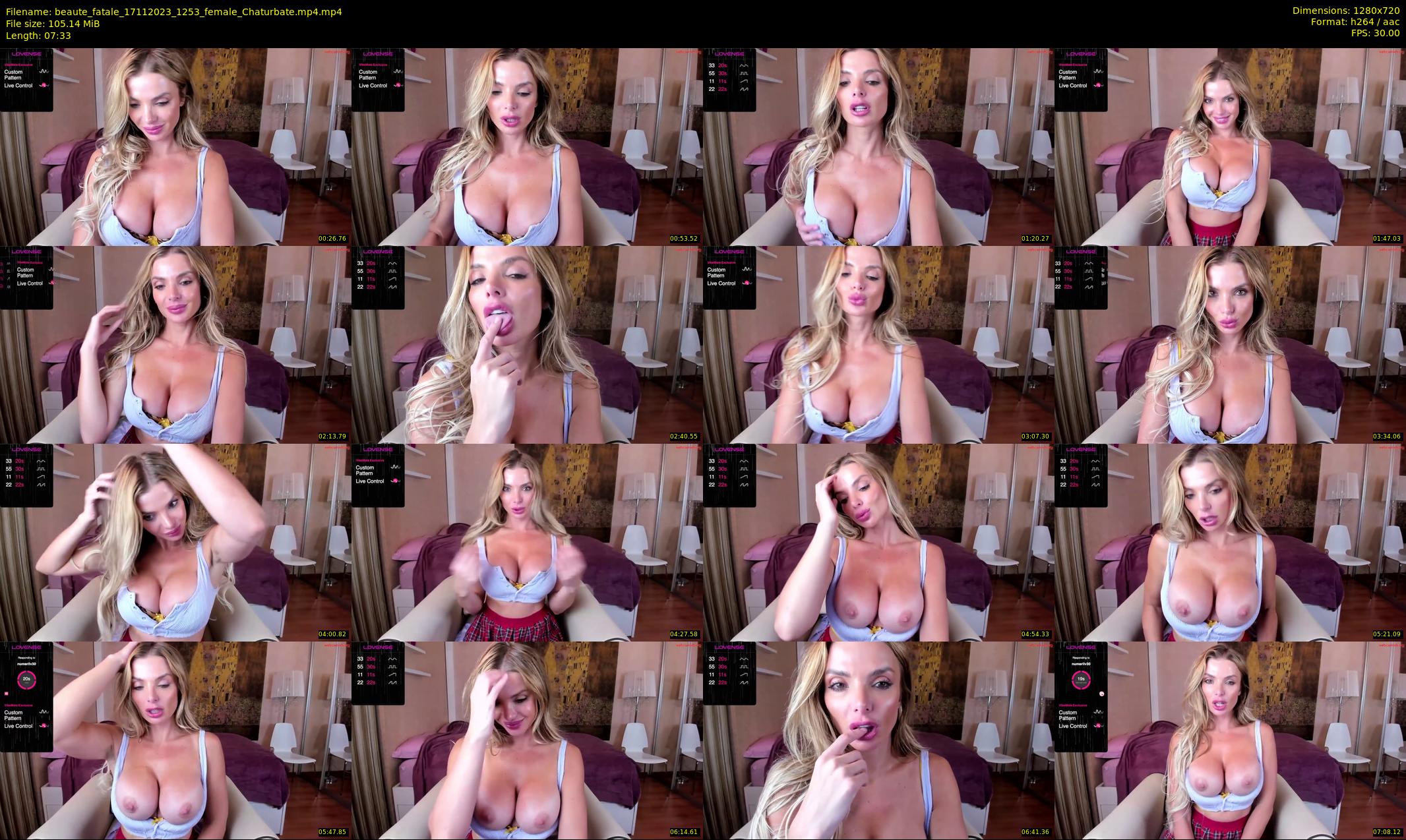 beaute_fatale — 8 minute Chaturbate female cam show recording, 720p, Nov 17, 2023