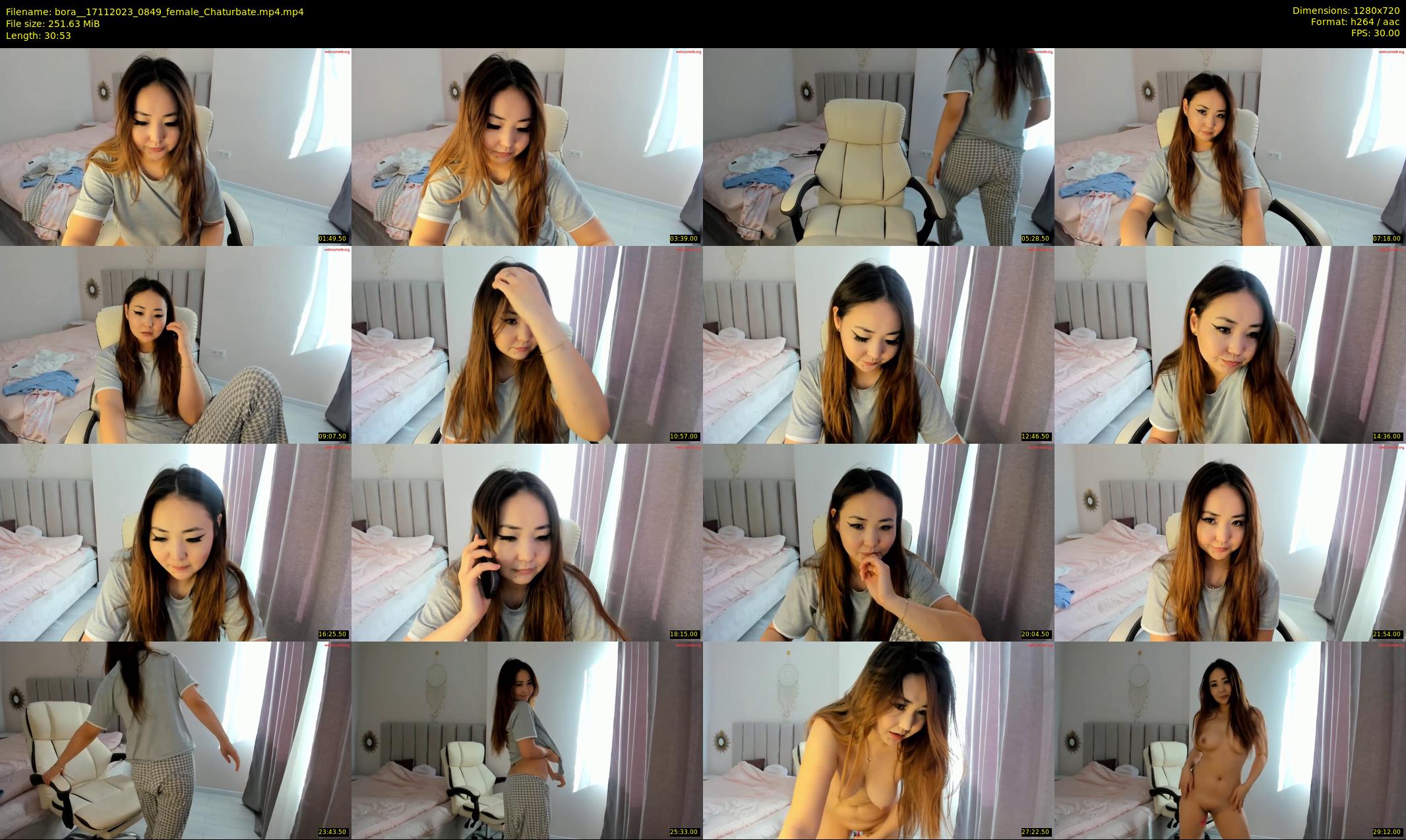 bora_ — 31 minute Chaturbate female cam show recording, 720p, Nov 17, 2023