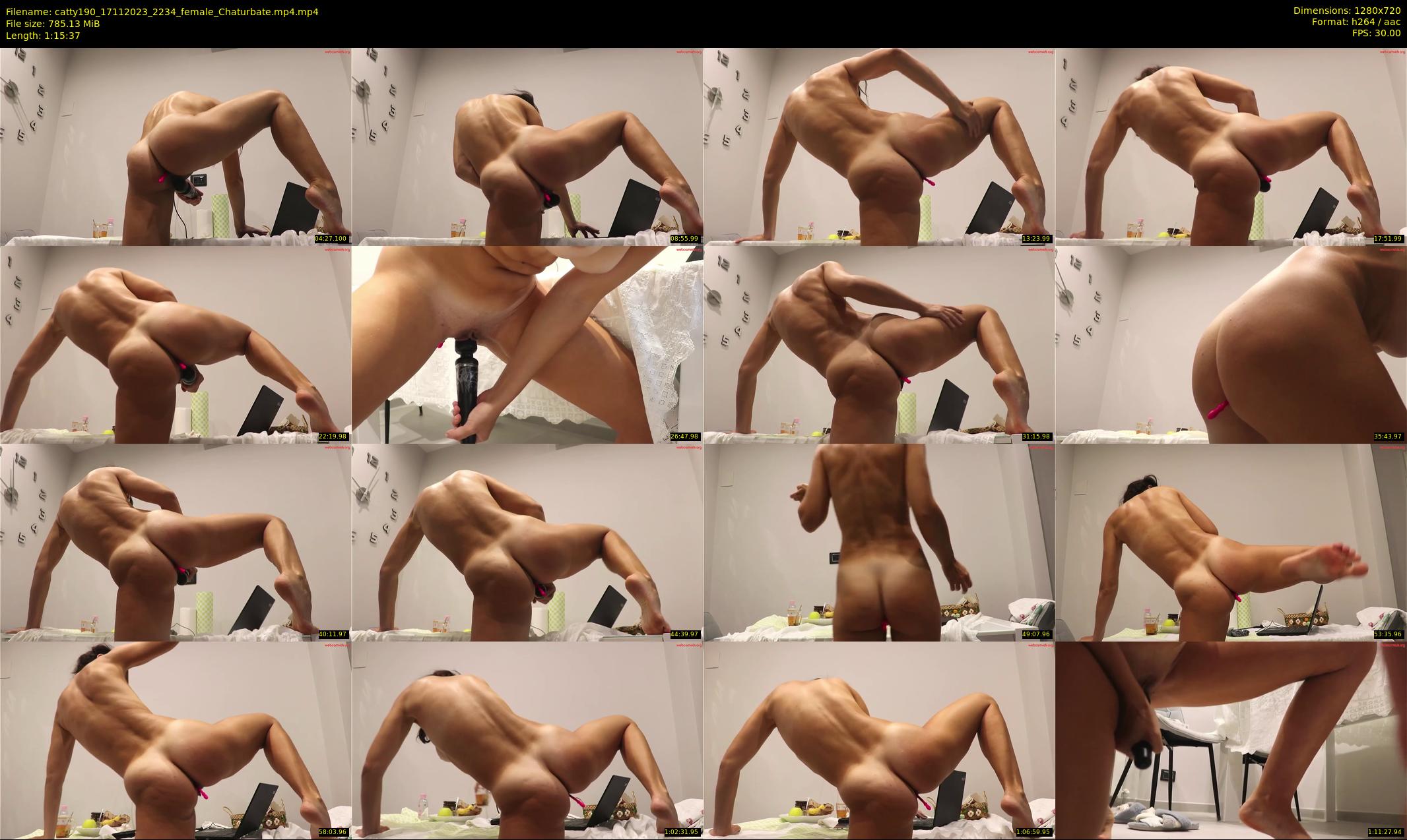 catty190 — 76 minute Chaturbate female cam show recording, 720p, Nov 17, 2023