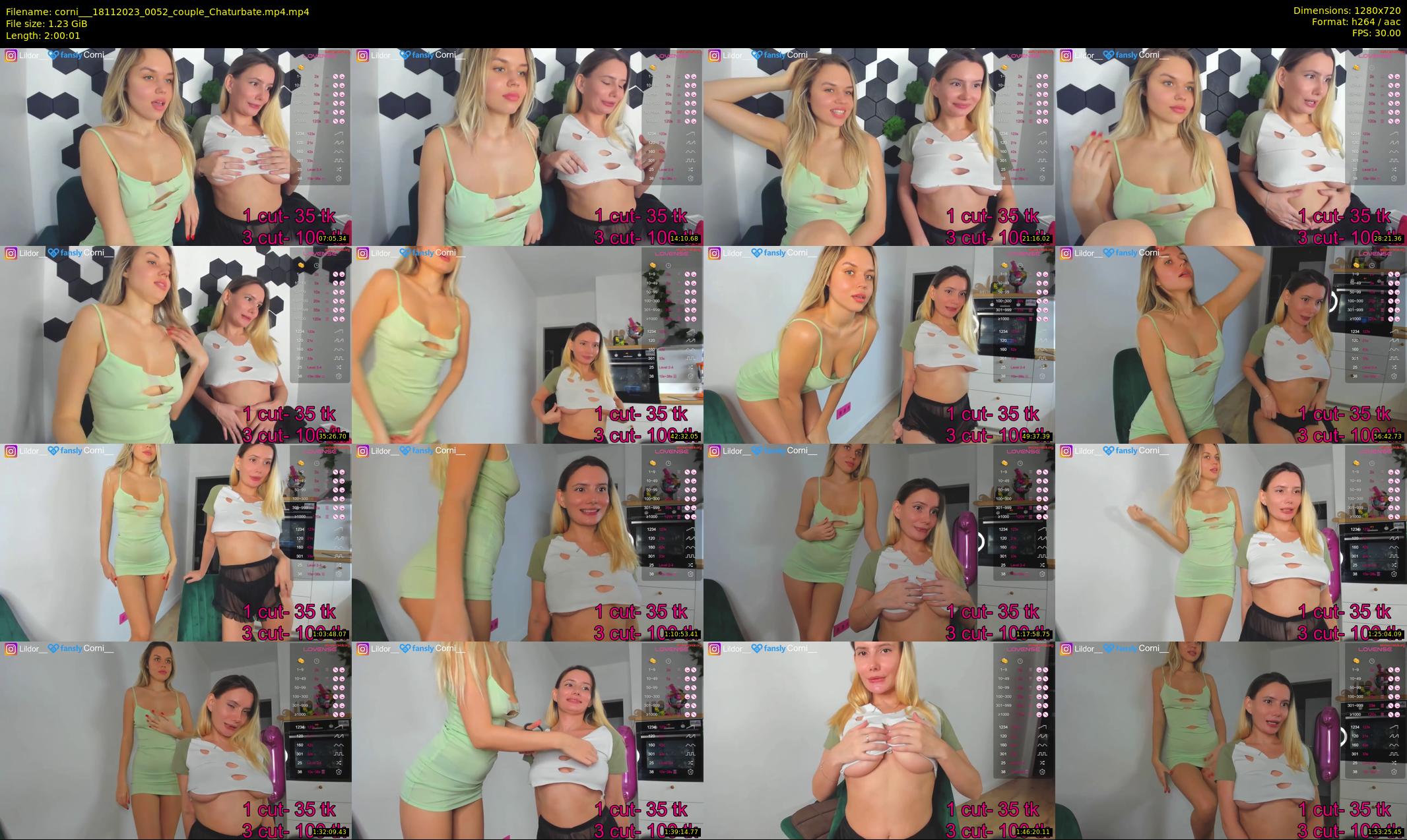 corni__ — 121 minute Chaturbate female cam show recording, 720p, Nov 18, 2023