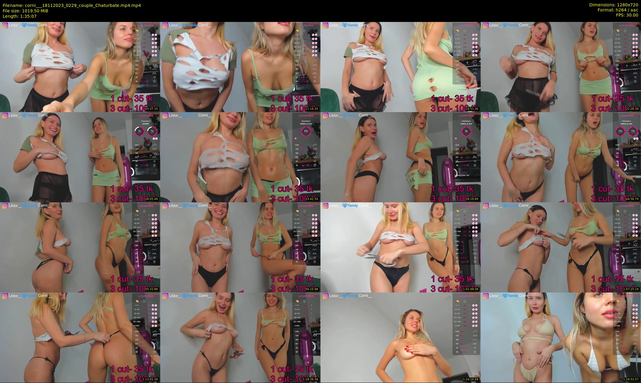 corni__ — 96 minute Chaturbate female cam show recording, 720p, Nov 18, 2023