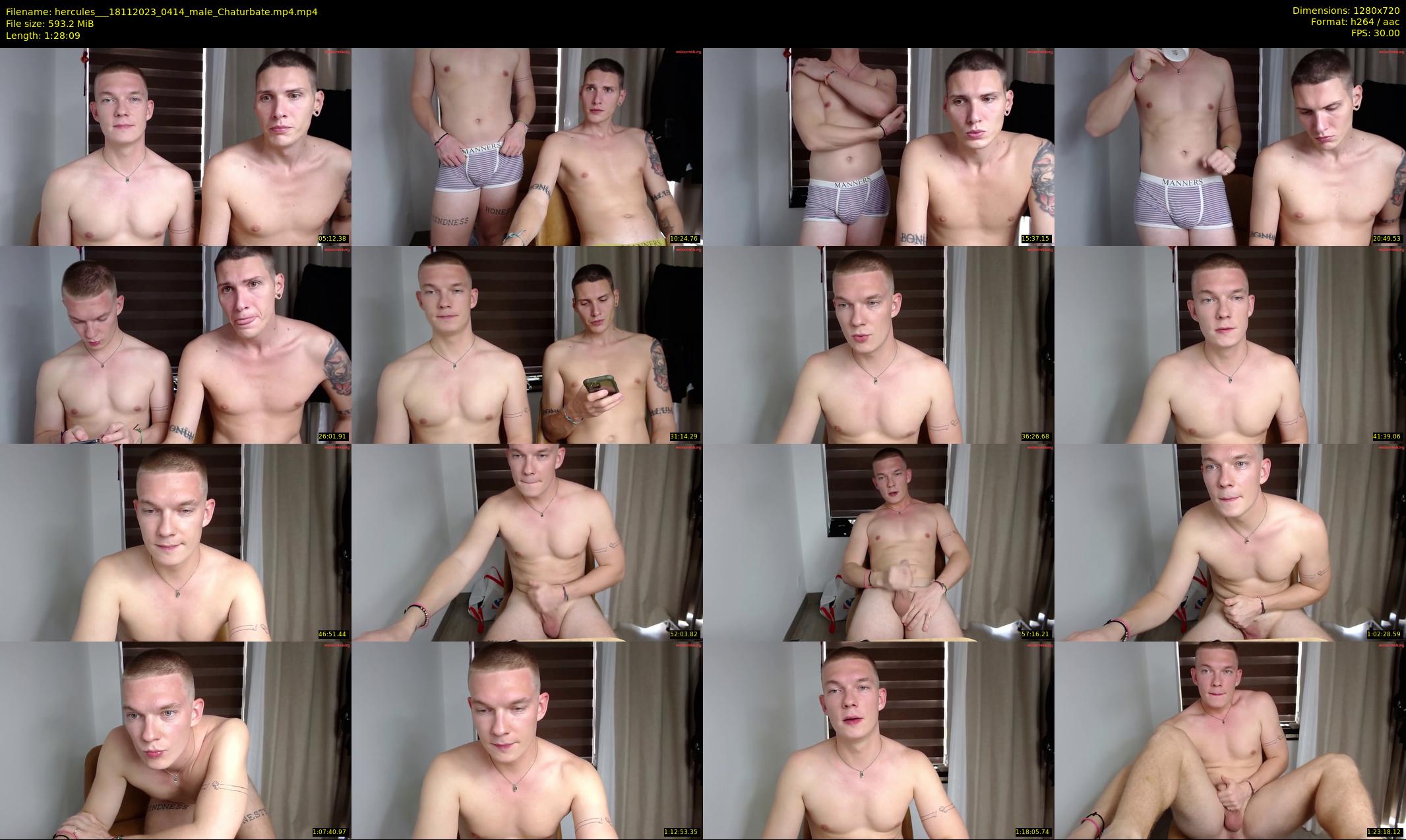 hercules__ — 89 minute Chaturbate male cam show recording, 720p, Nov 18, 2023
