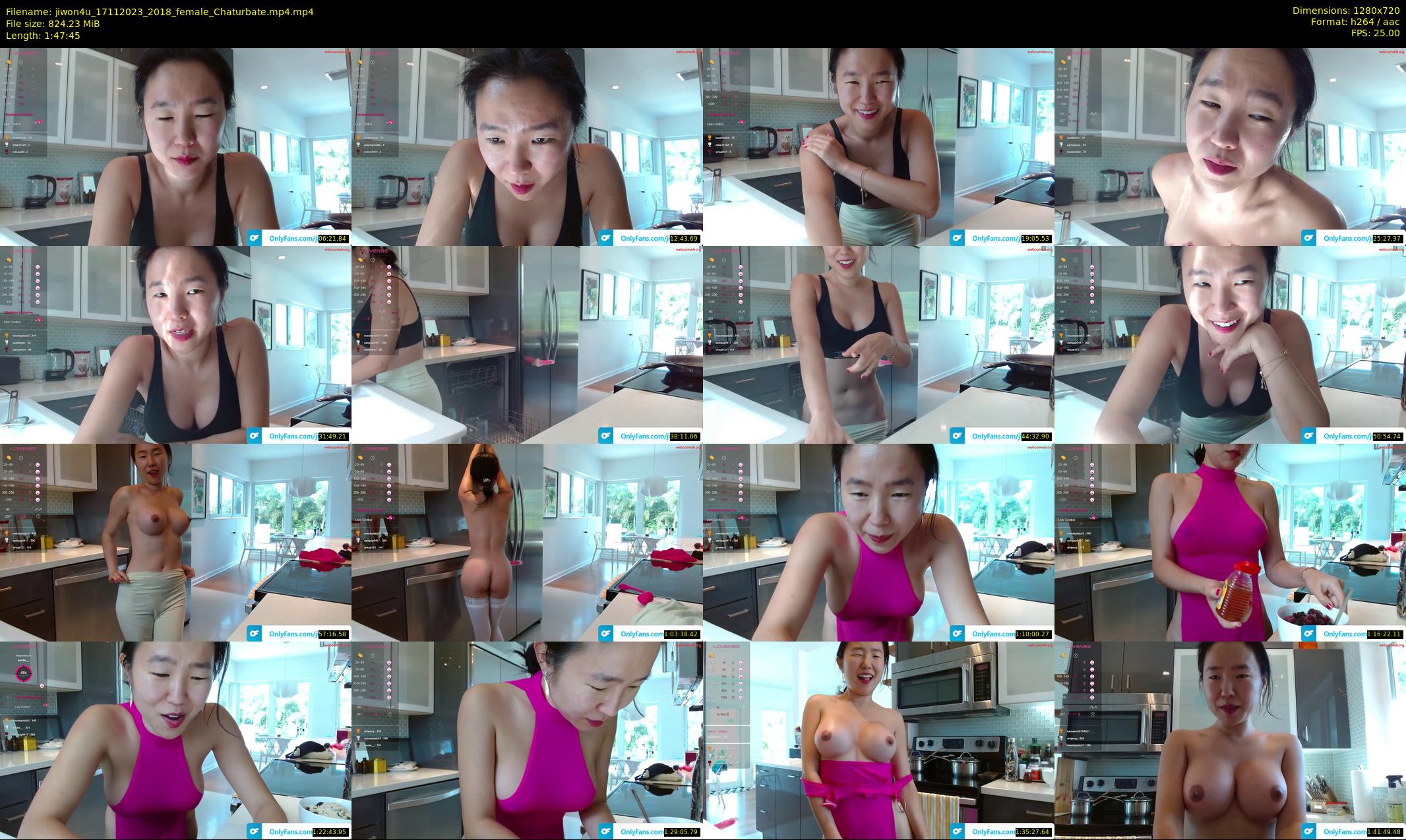 jiwon4u — 108 minute Chaturbate female cam show recording, 720p, Nov 17, 2023