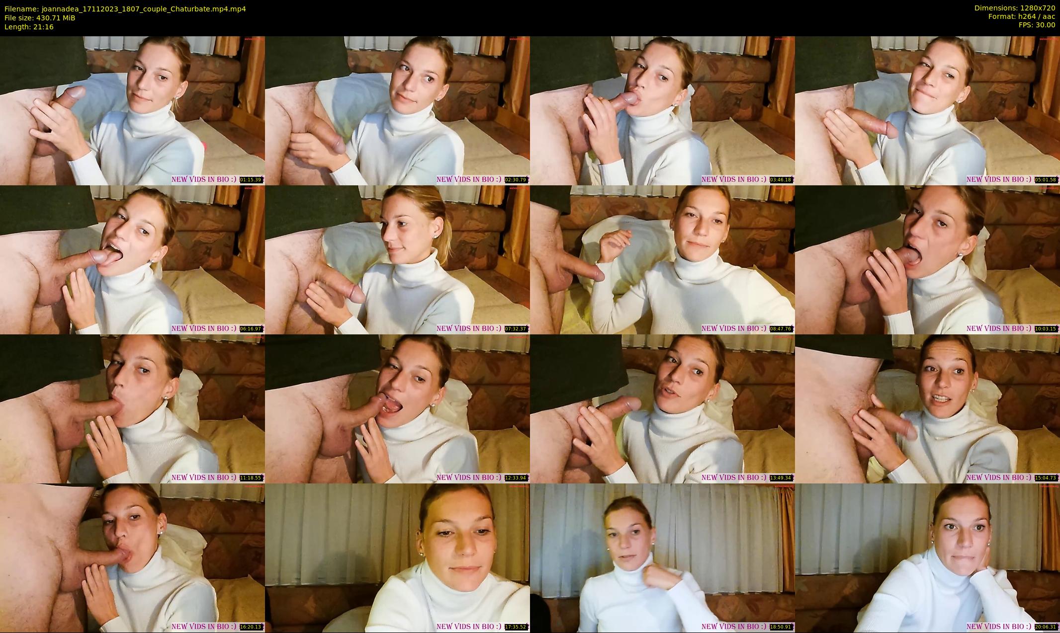 joannadea — 22 minute Chaturbate female cam show recording, 720p, Nov 17, 2023
