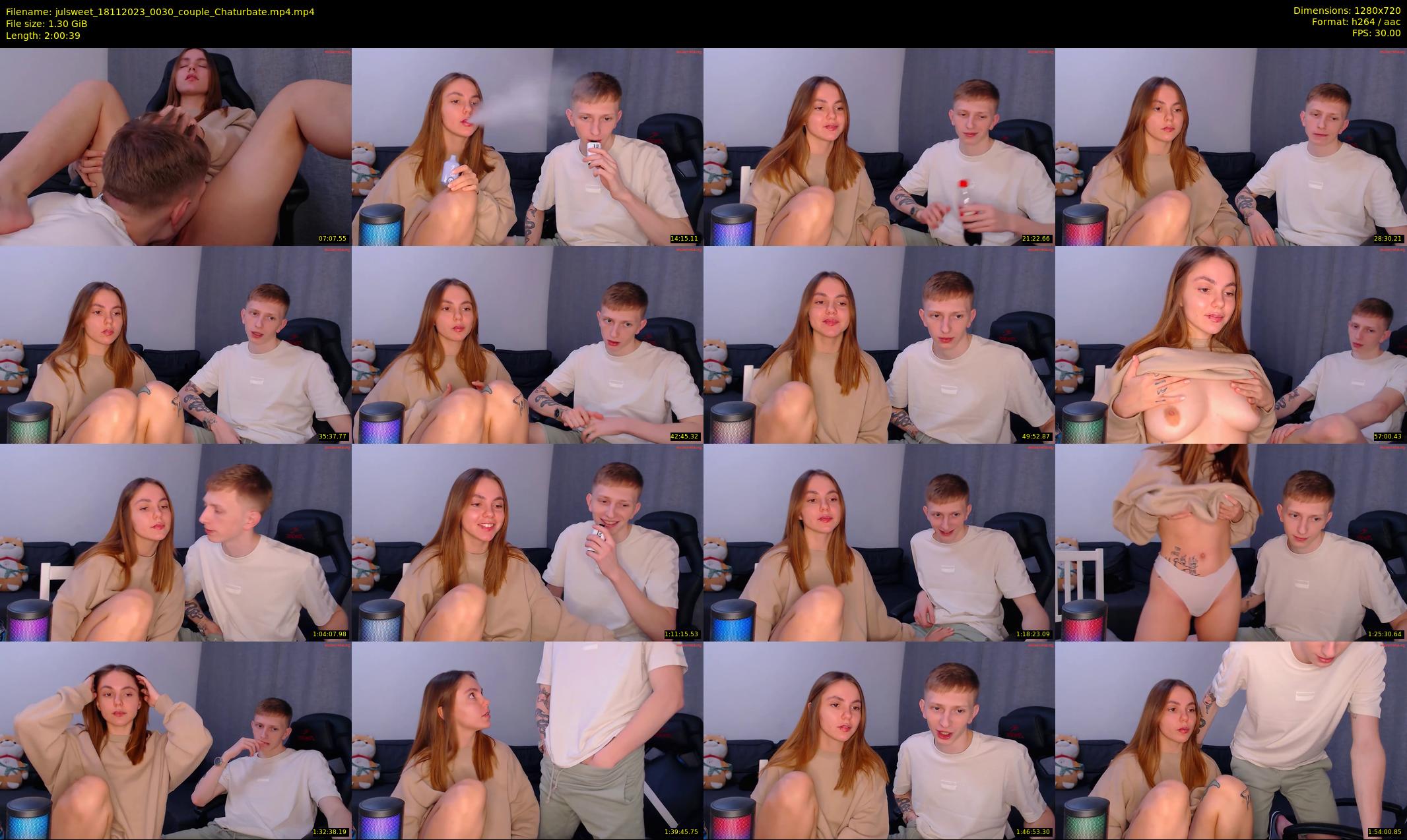 julsweet — 121 minute Chaturbate male cam show recording, 720p, Nov 18, 2023