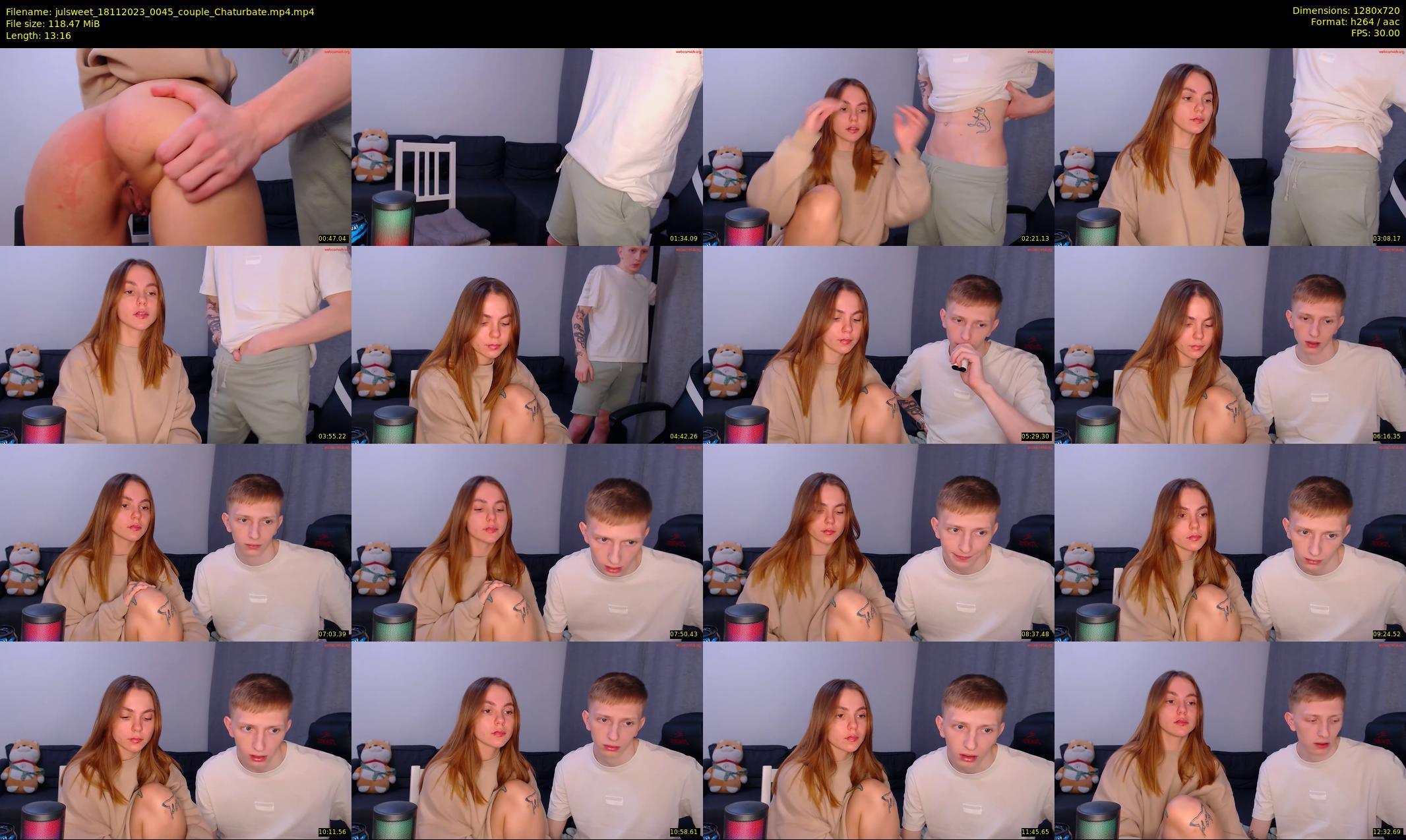 julsweet — 14 minute Chaturbate male cam show recording, 720p, Nov 18, 2023