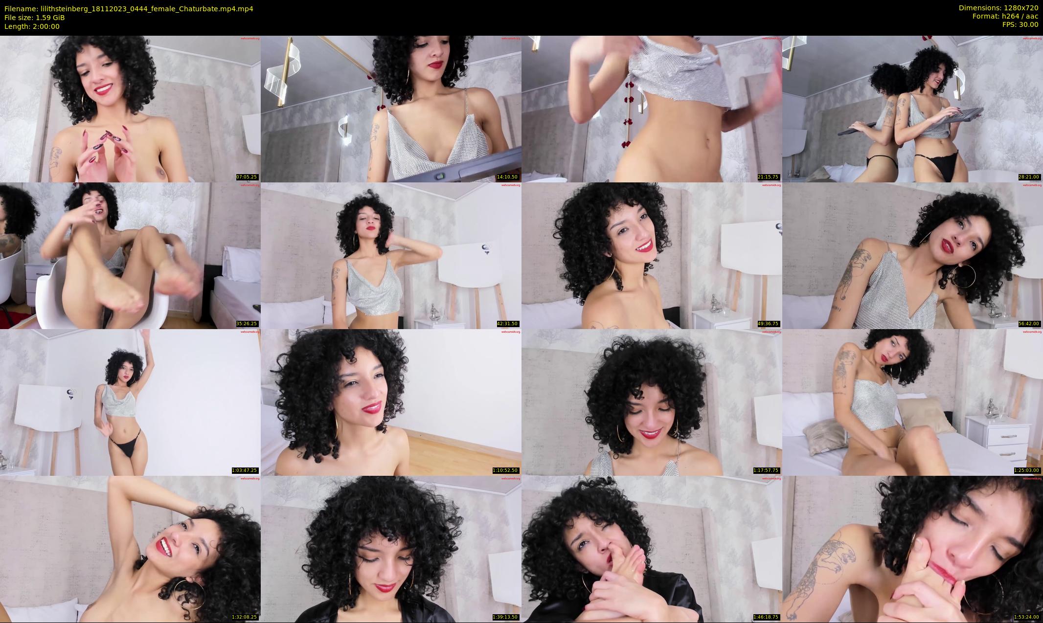 lilithsteinberg — 120 minute Chaturbate female cam show recording, 720p, Nov 18, 2023