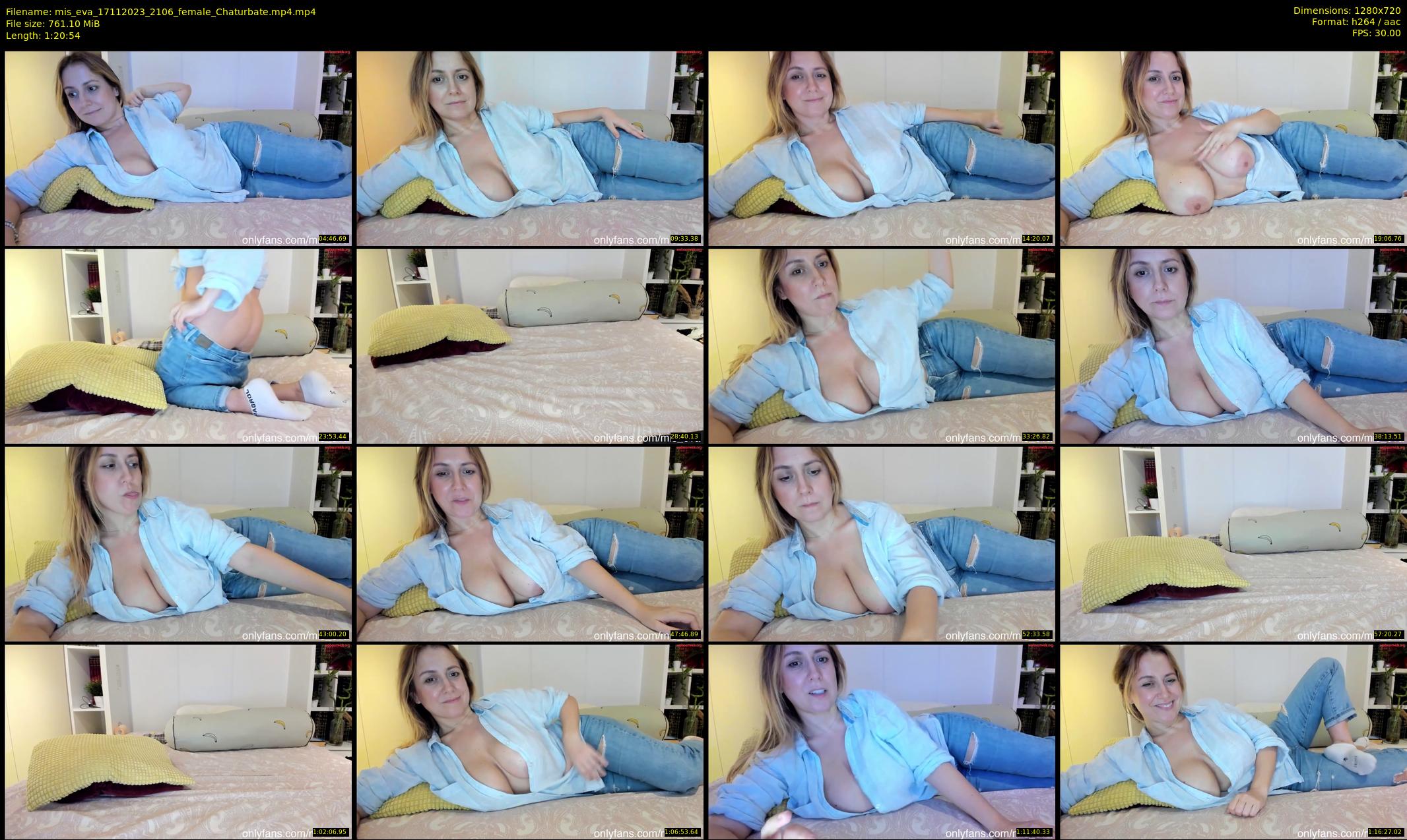 mis_eva — 81 minute Chaturbate female cam show recording, 720p, Nov 17, 2023