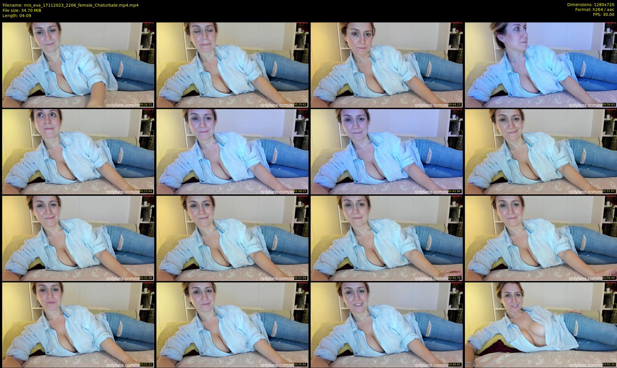 mis_eva — 5 minute Chaturbate female cam show recording, 720p, Nov 17, 2023
