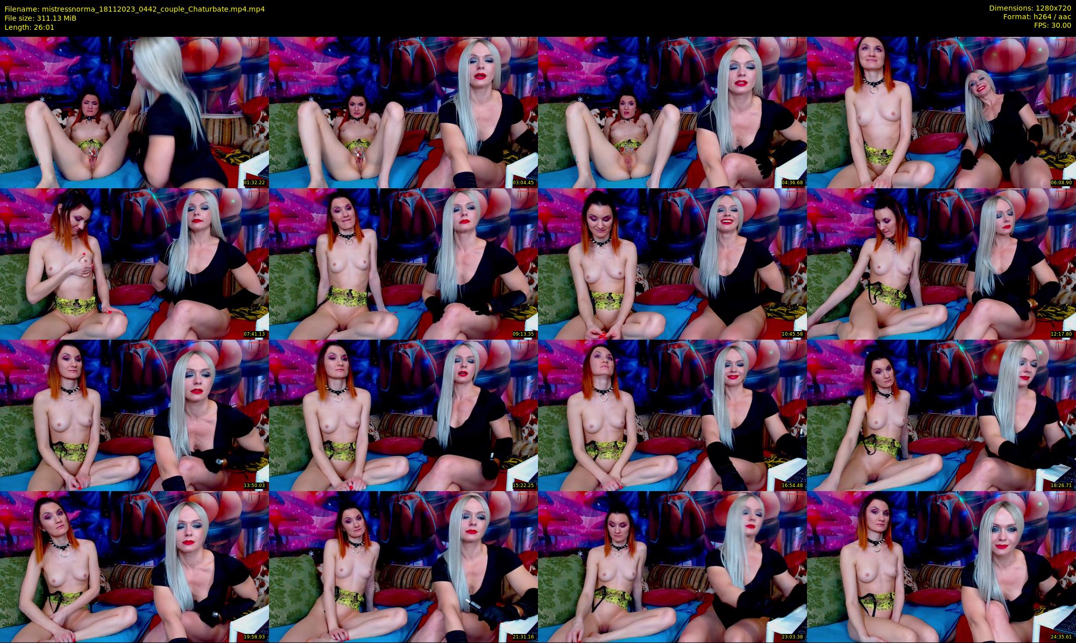 mistressnorma — 27 minute Chaturbate female cam show recording, 720p, Nov 18, 2023