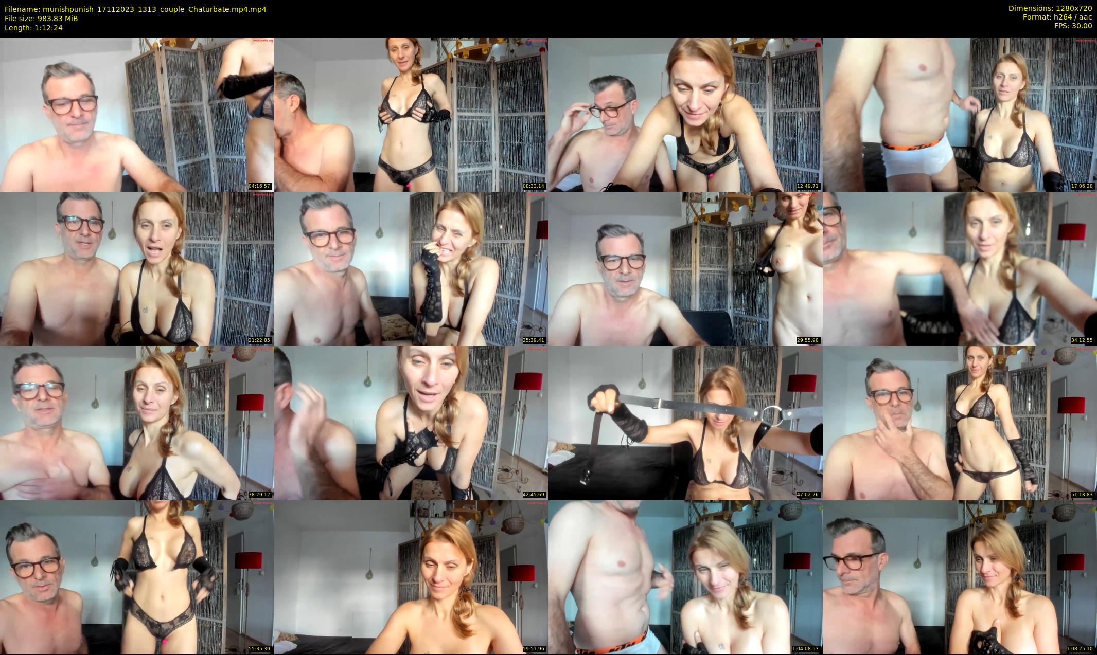 munishpunish — 73 minute Chaturbate couple cam show recording, 720p, Nov 17, 2023