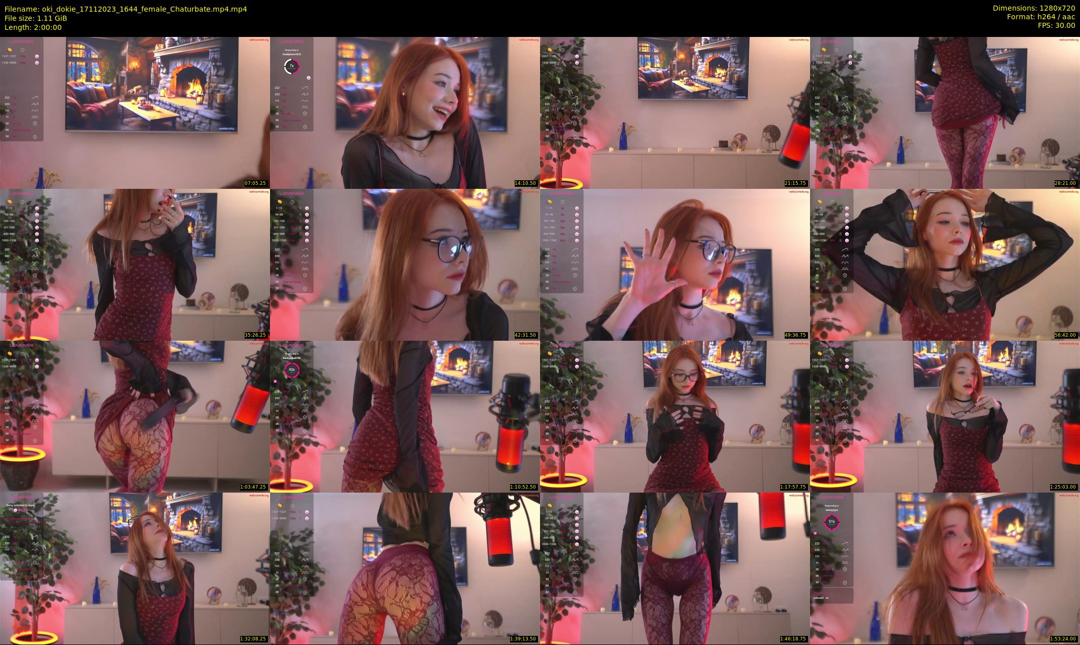 oki_dokie — 120 minute Chaturbate female cam show recording, 720p, Nov 17, 2023