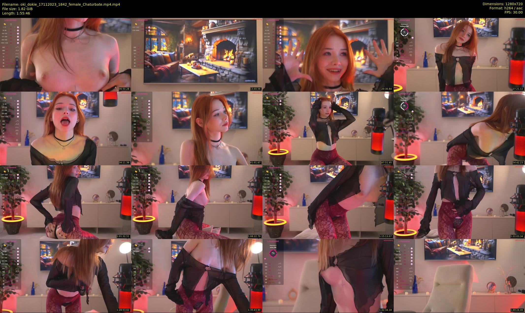 oki_dokie — 116 minute Chaturbate female cam show recording, 720p, Nov 17, 2023