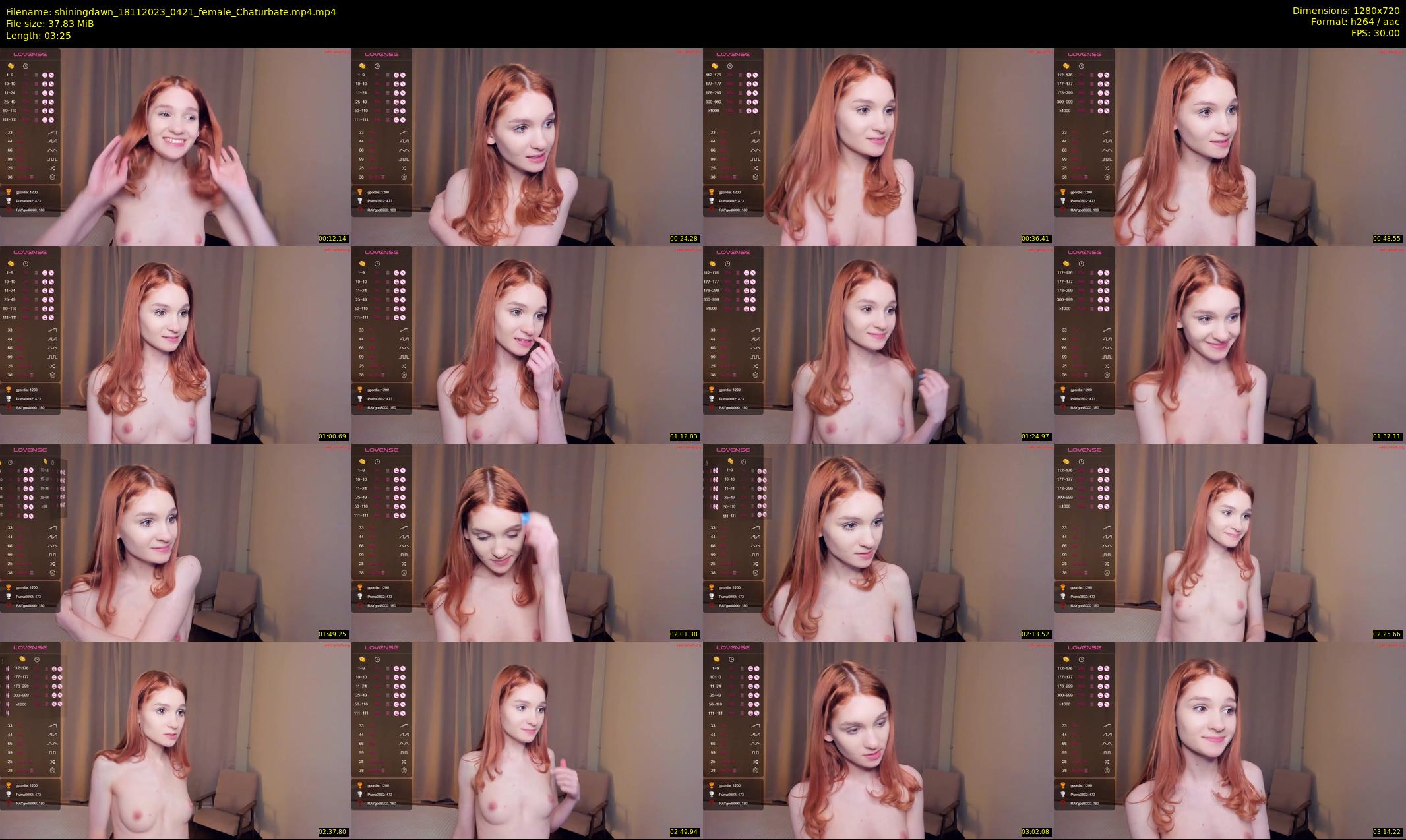 shiningdawn — 4 minute Chaturbate female cam show recording, 720p, Nov 18, 2023