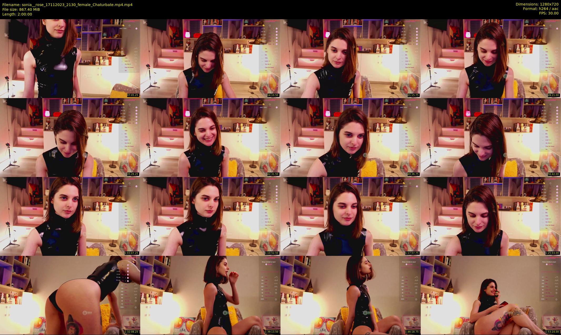 sonia__rose — 120 minute Chaturbate female cam show recording, 720p, Nov 17, 2023