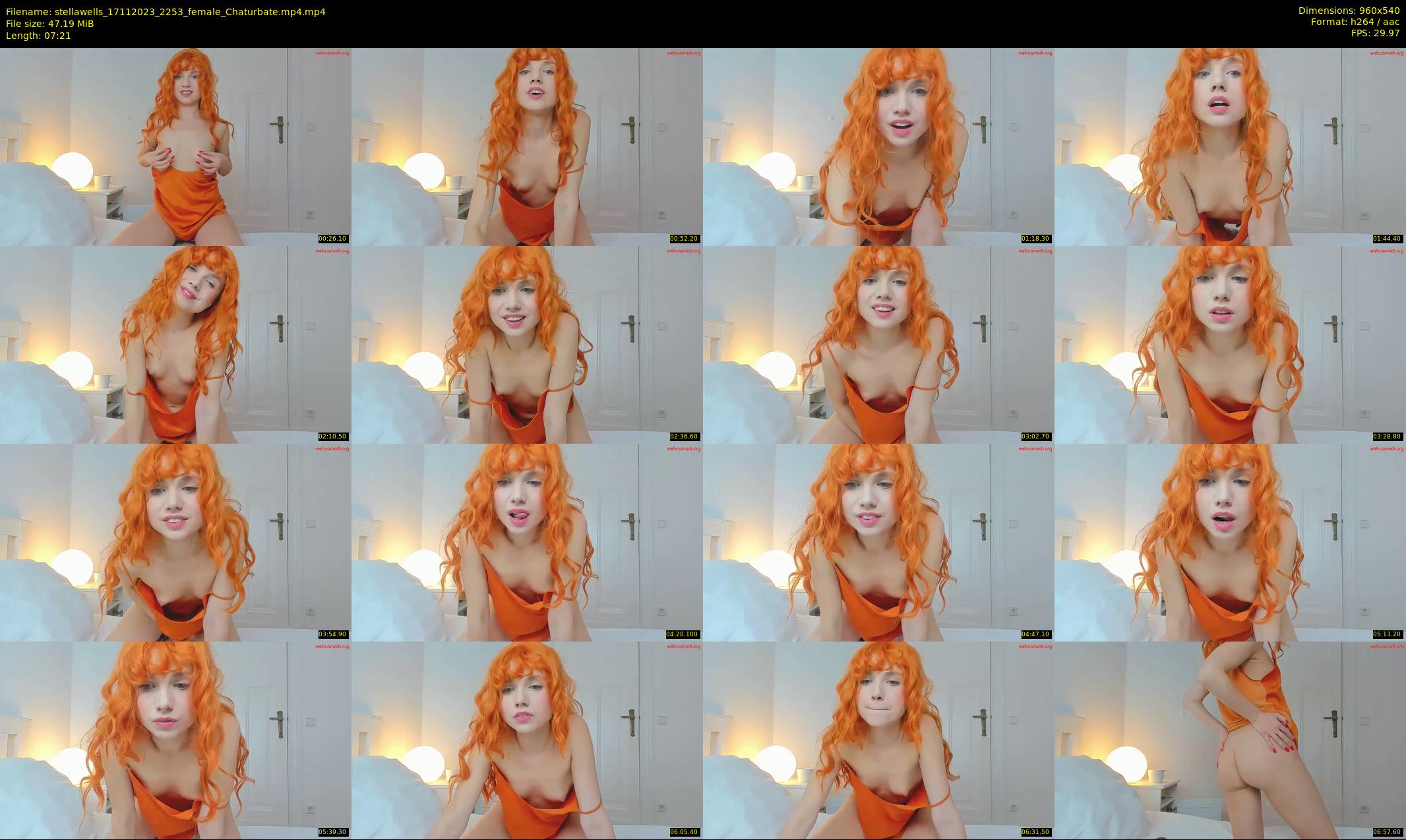 stellawells — 8 minute Chaturbate female cam show recording, 480p, Nov 17, 2023