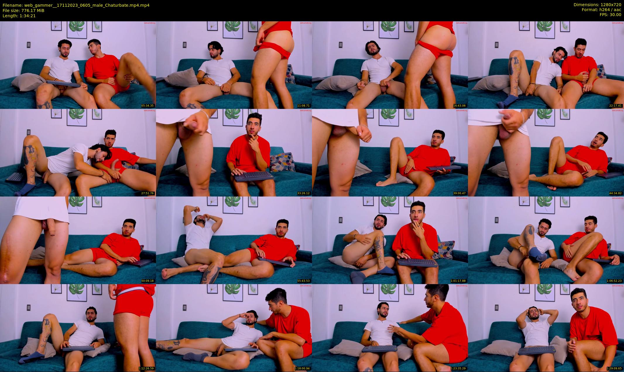 web_gammer_ — 95 minute Chaturbate male cam show recording, 720p, Nov 17, 2023