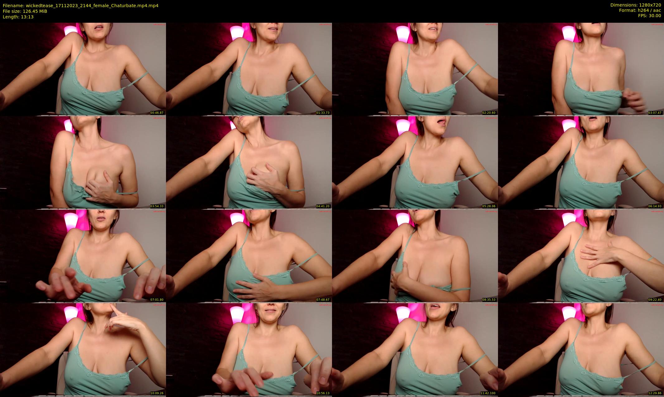wickedtease — 14 minute Chaturbate female cam show recording, 720p, Nov 17, 2023