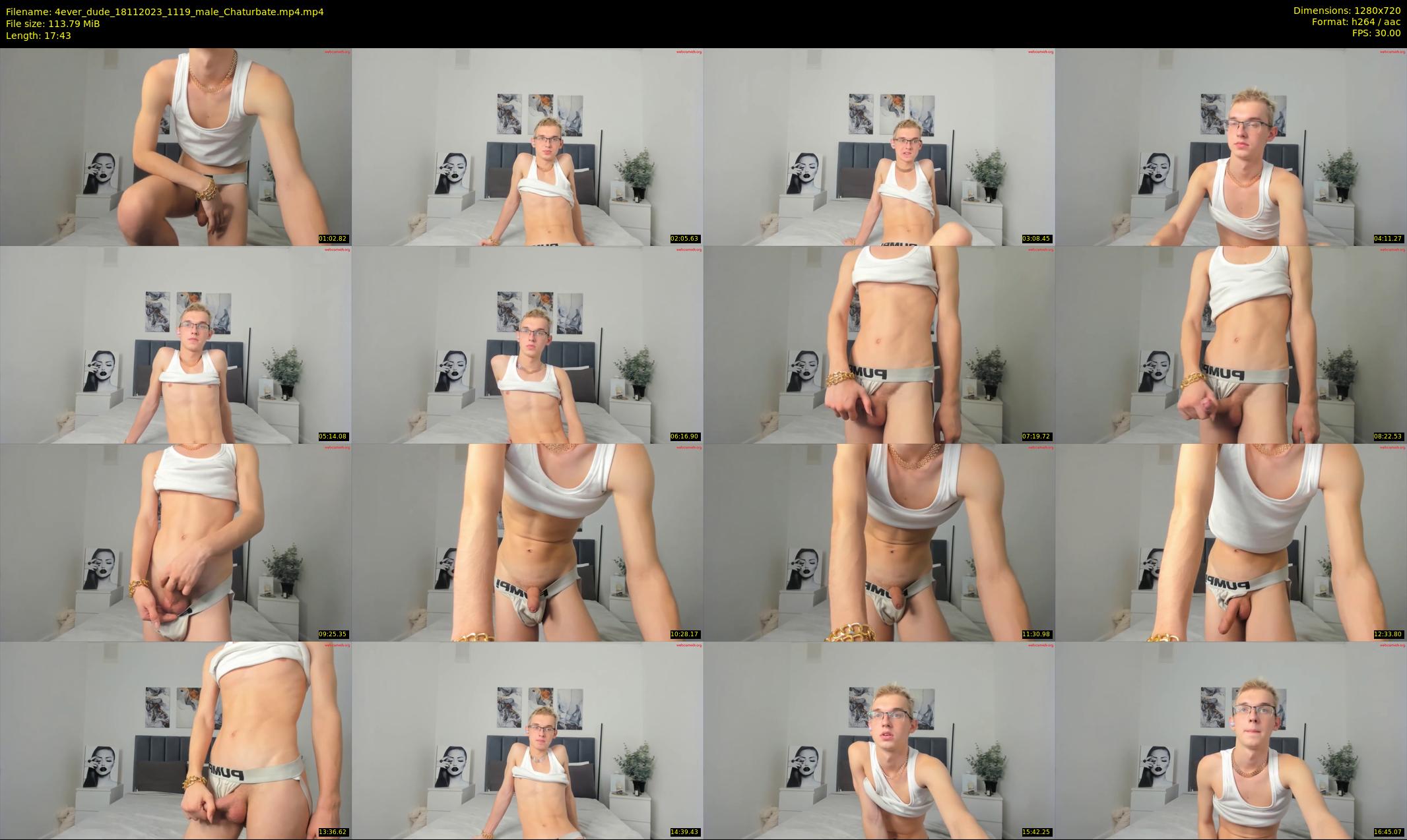 4ever_dude — 18 minute Chaturbate male cam show recording, 720p, Nov 18, 2023