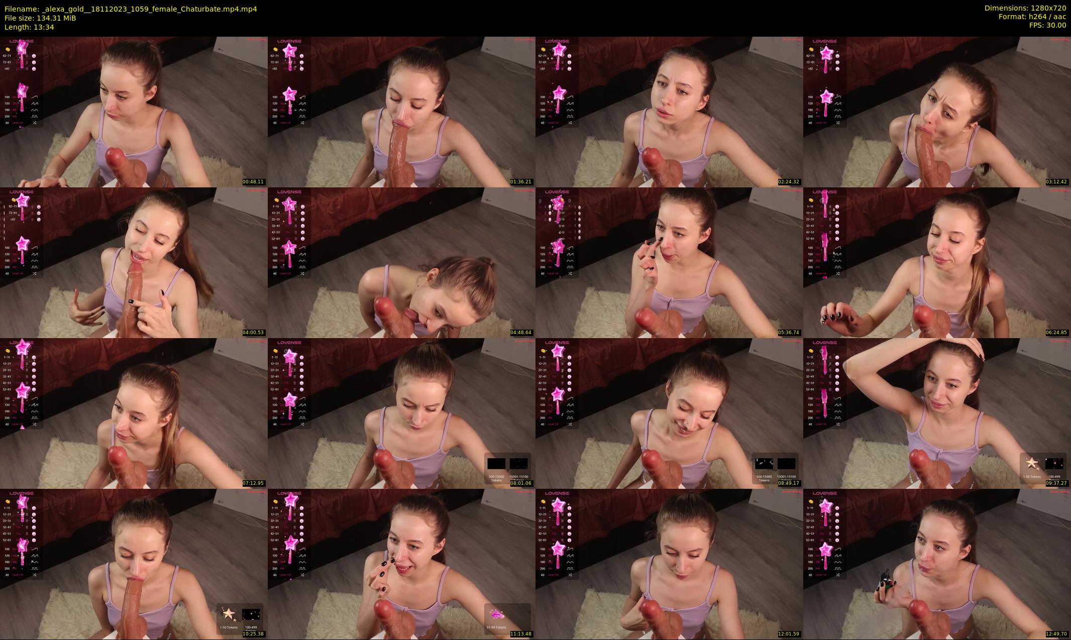 _alexa_gold_ — 14 minute Chaturbate female cam show recording, 720p, Nov 18, 2023