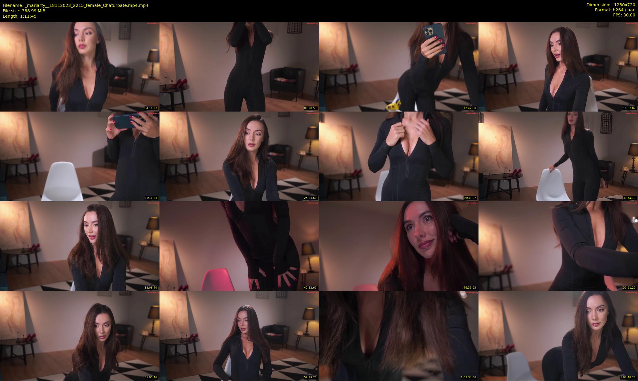 _mariarty_ — 72 minute Chaturbate female cam show recording, 720p, Nov 18, 2023