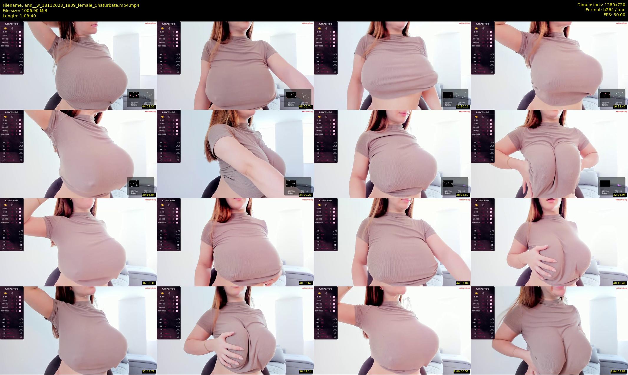 ann__w — 69 minute Chaturbate female cam show recording, 720p, Nov 18, 2023