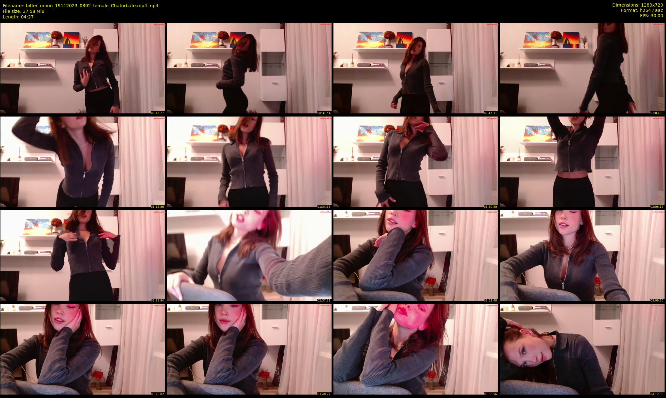 bitter_moon — 5 minute Chaturbate female cam show recording, 720p, Nov 19, 2023