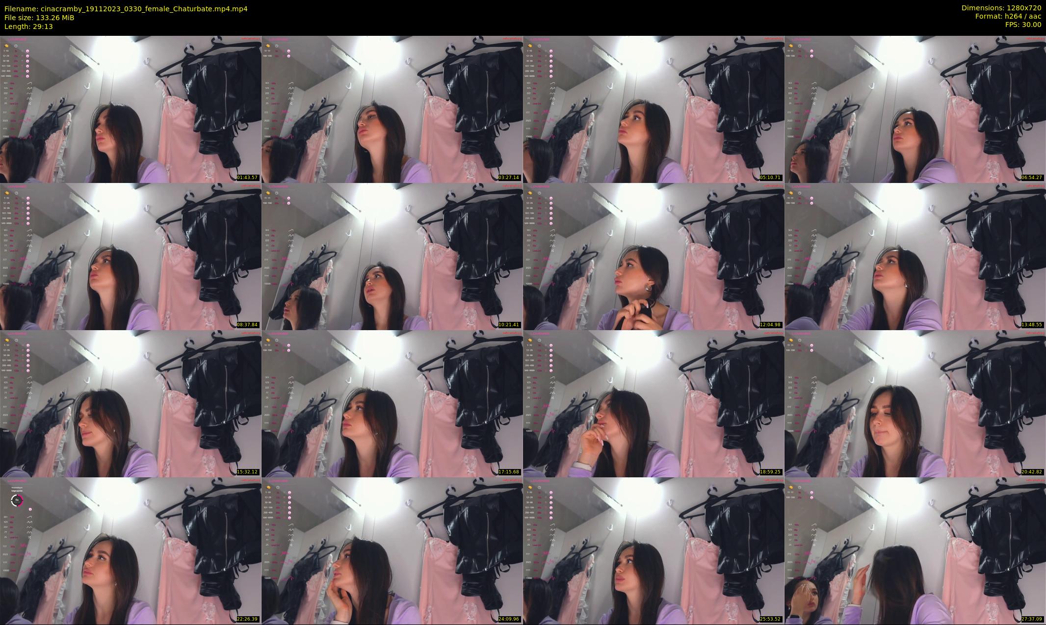 cinacramby — 30 minute Chaturbate female cam show recording, 720p, Nov 19, 2023