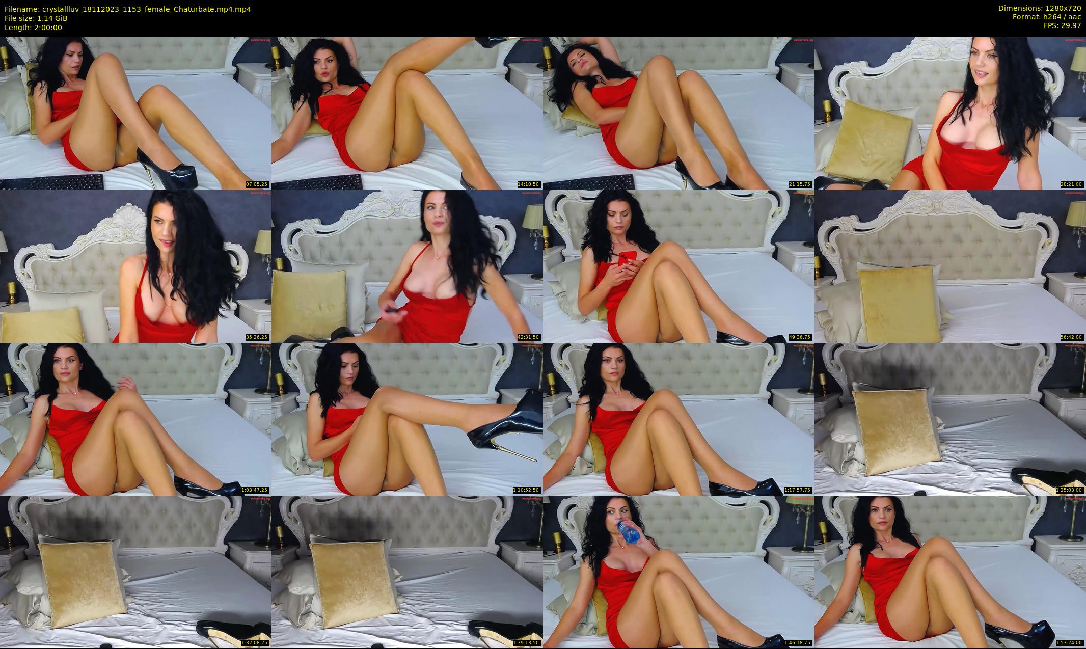 crystallluv — 120 minute Chaturbate female cam show recording, 720p, Nov 18, 2023