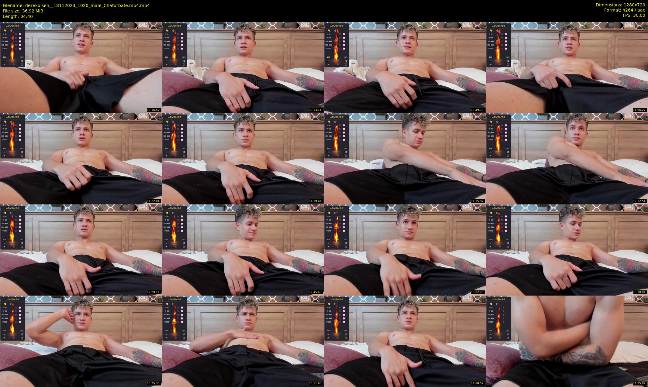 derekolsen_ — 5 minute Chaturbate male cam show recording, 720p, Nov 18, 2023