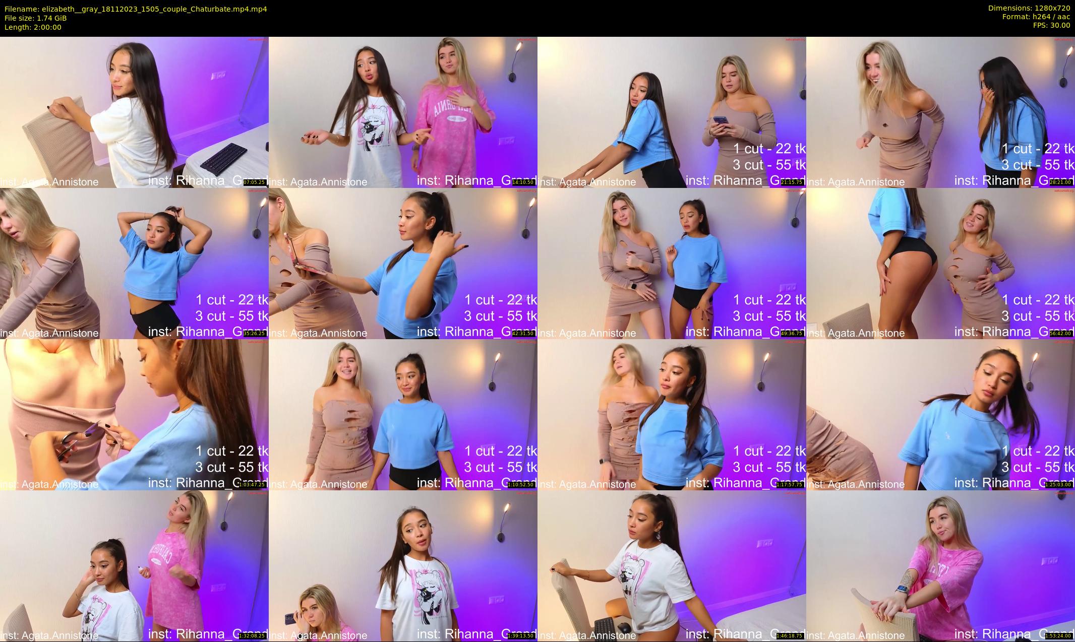 elizabeth__gray — 120 minute Chaturbate female cam show recording, 720p, Nov 18, 2023