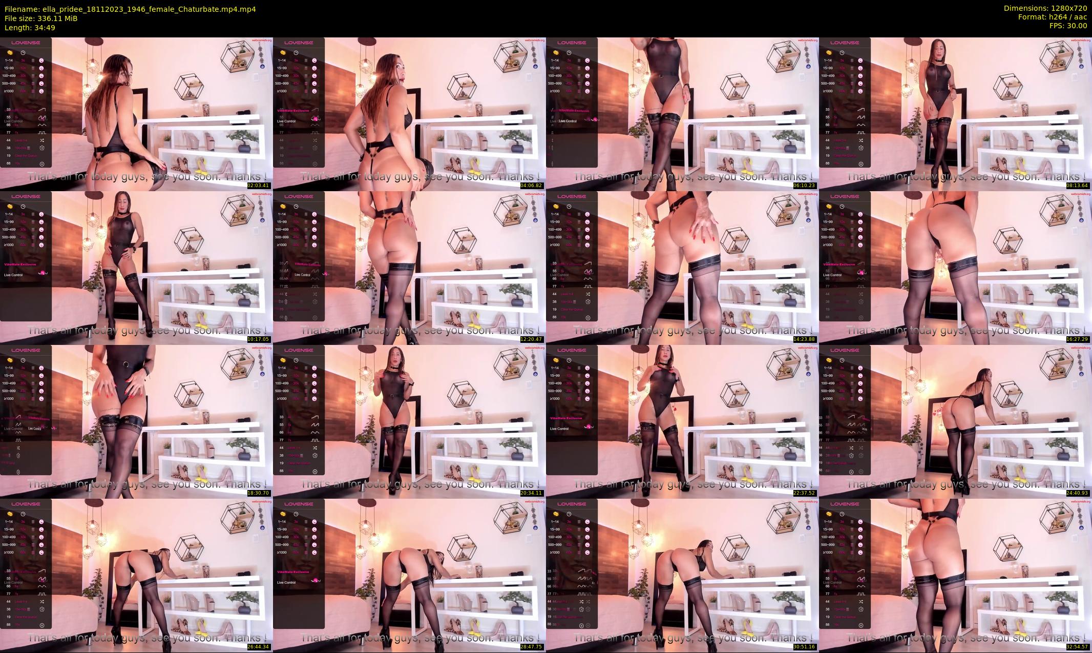 ella_pridee — 35 minute Chaturbate female cam show recording, 720p, Nov 18, 2023