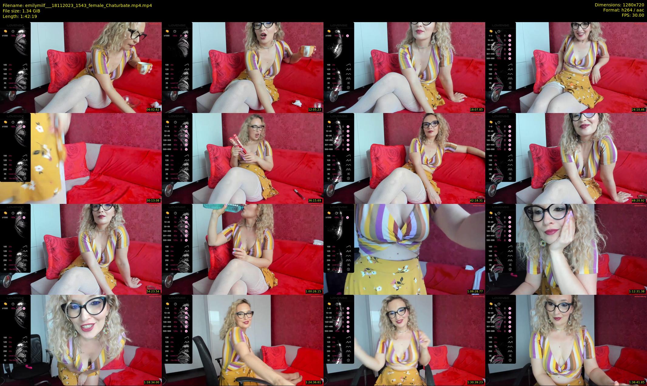 emilymilf__ — 103 minute Chaturbate female cam show recording, 720p, Nov 18, 2023