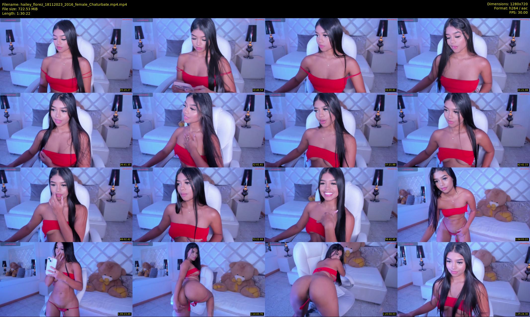 hailey_florez — 91 minute Chaturbate female cam show recording, 720p, Nov 18, 2023