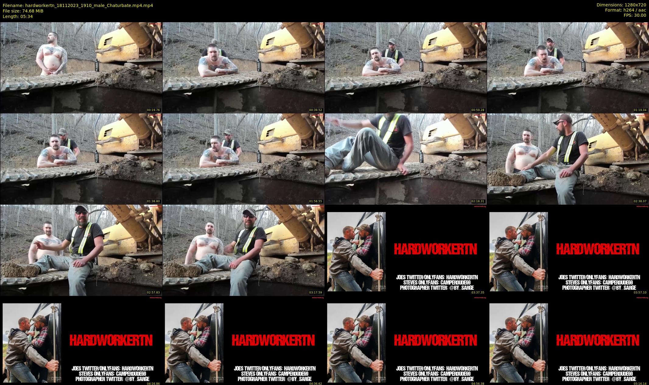 hardworkertn — 6 minute Chaturbate male cam show recording, 720p, Nov 18, 2023