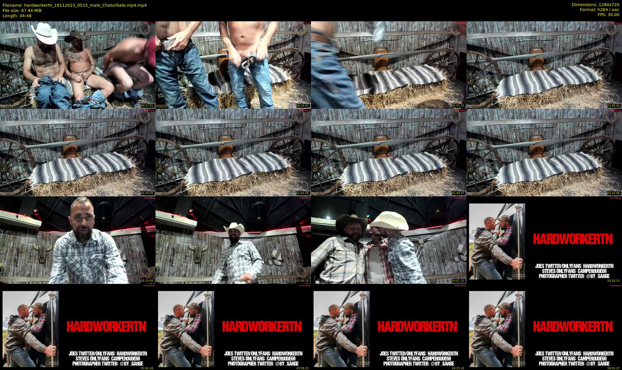 hardworkertn — 5 minute Chaturbate male cam show recording, 720p, Nov 19, 2023
