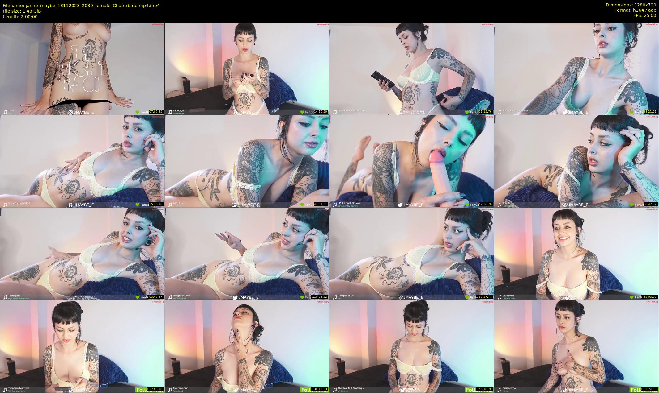 janne_maybe — 120 minute Chaturbate female cam show recording, 720p, Nov 18, 2023