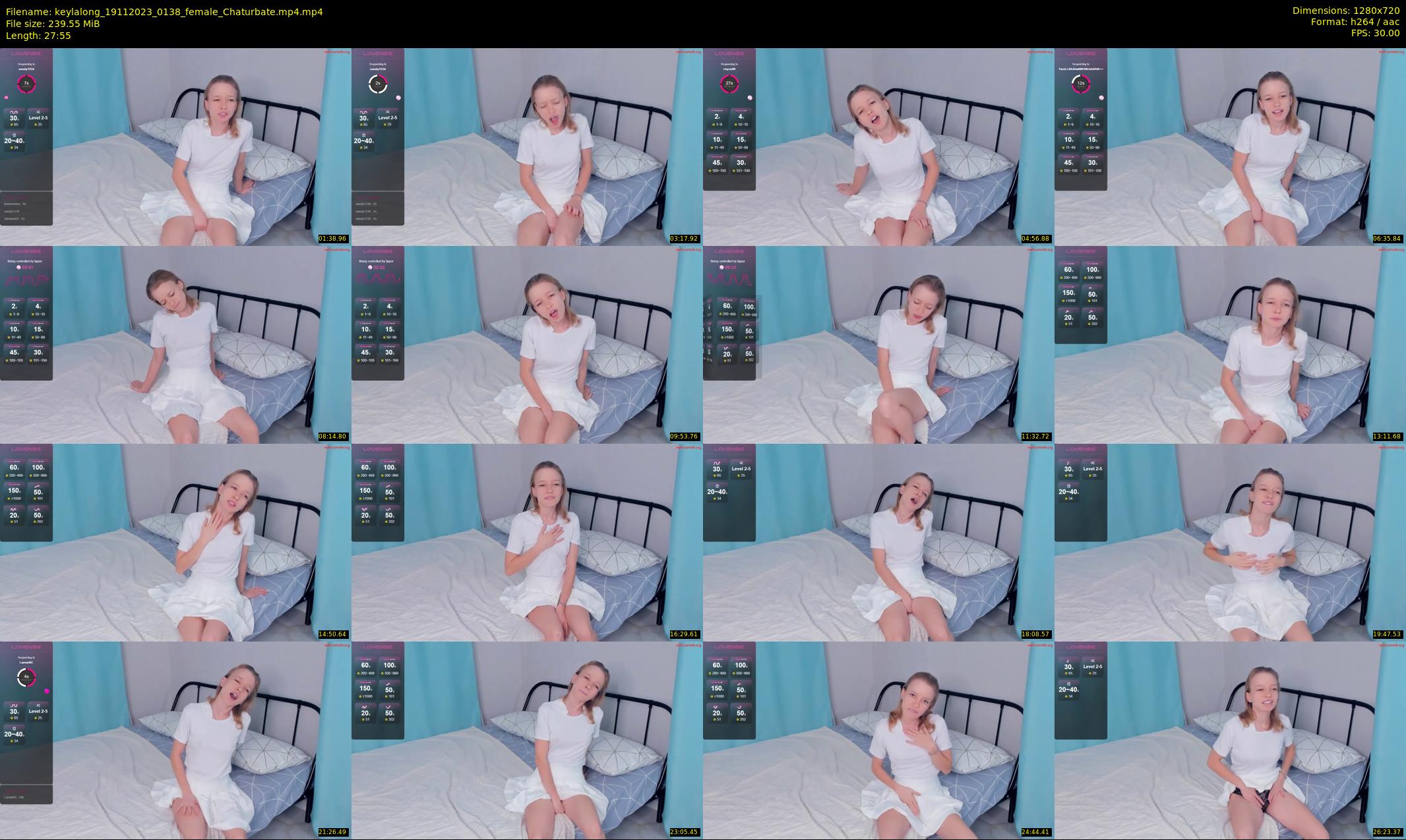 keylalong — 28 minute Chaturbate female cam show recording, 720p, Nov 19, 2023