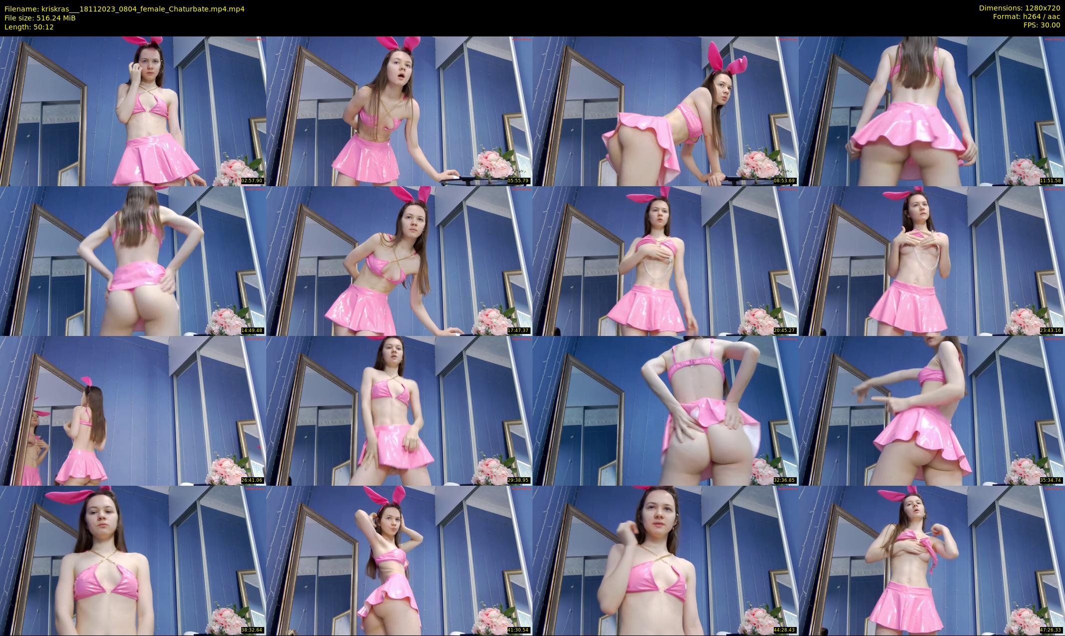 kriskras__ — 51 minute Chaturbate female cam show recording, 720p, Nov 18, 2023