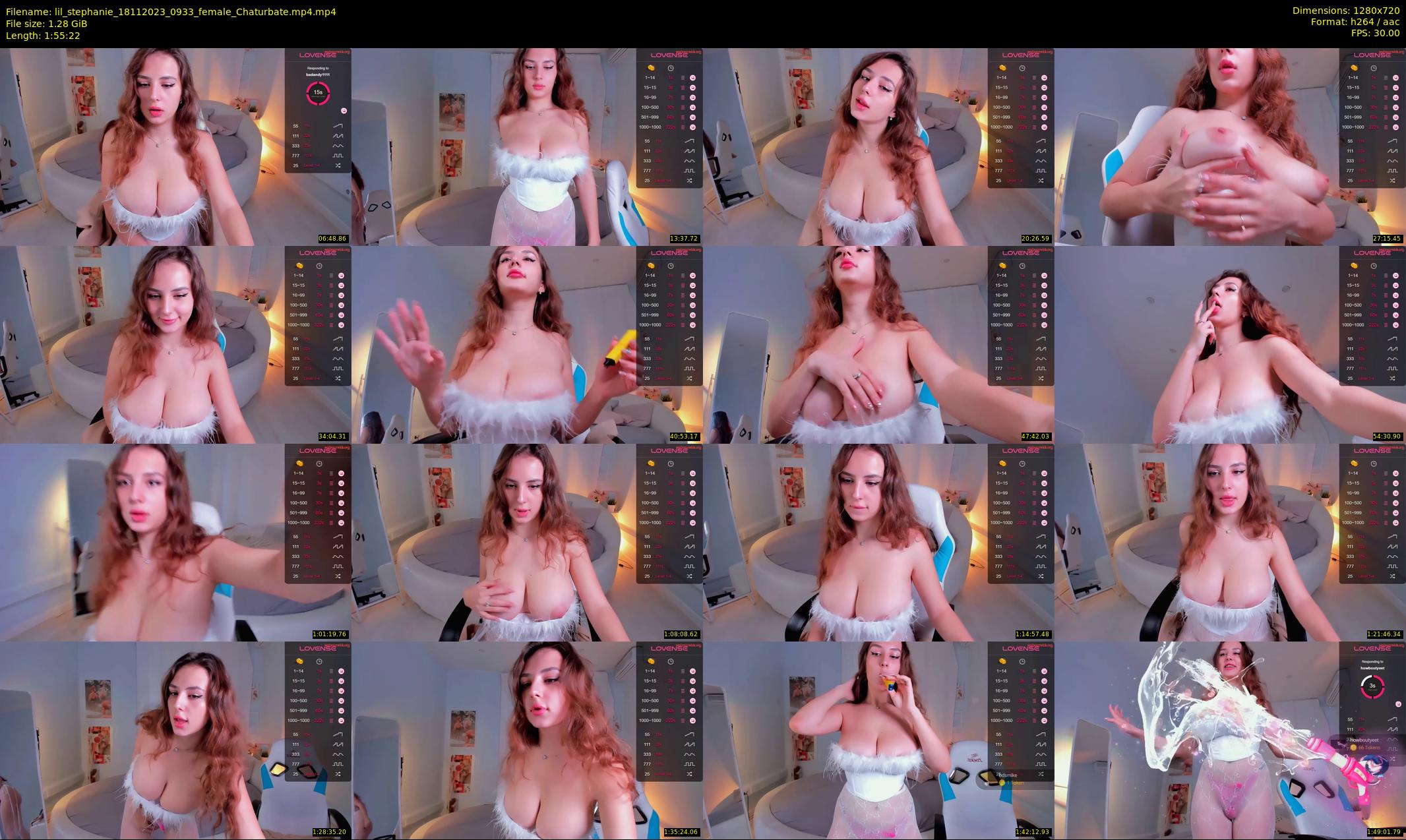 lil_stephanie — 116 minute Chaturbate female cam show recording, 720p, Nov 18, 2023