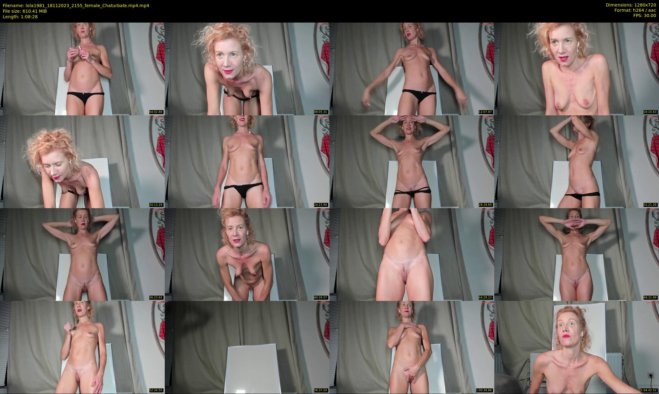 lola1981 — 69 minute Chaturbate female cam show recording, 720p, Nov 18, 2023