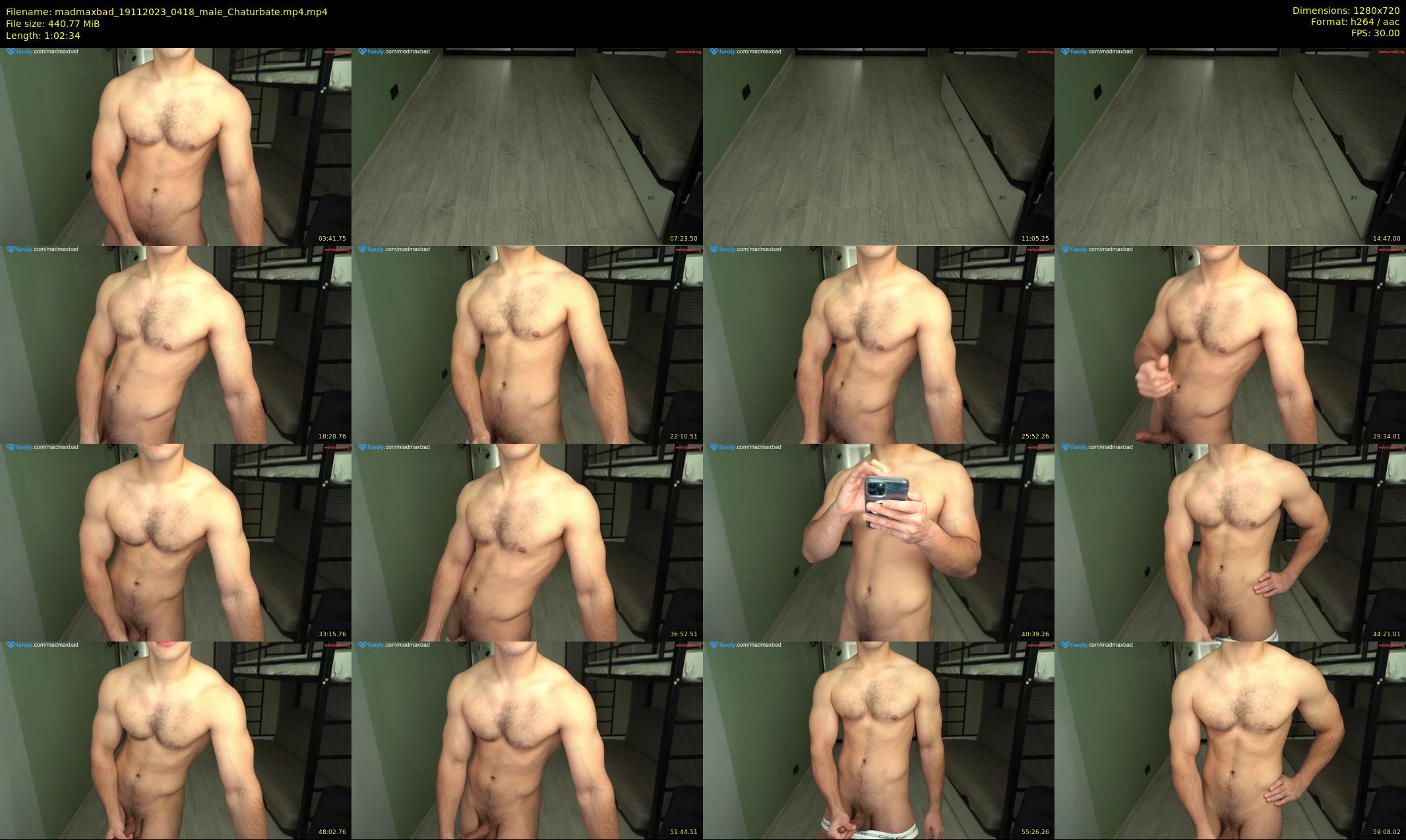 madmaxbad — 63 minute Chaturbate male cam show recording, 720p, Nov 19, 2023