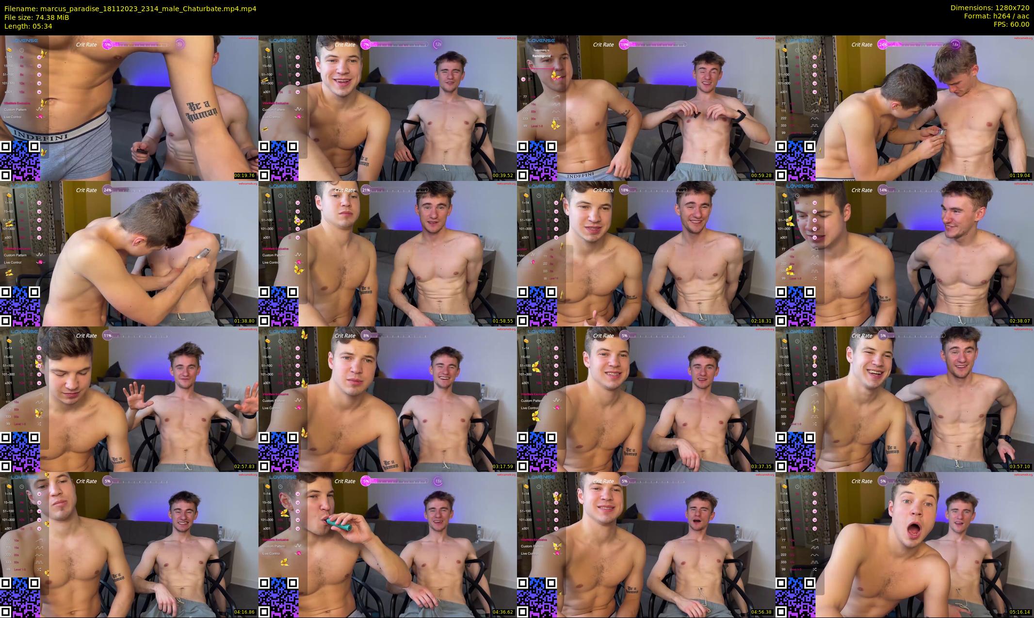 marcus_paradise — 6 minute Chaturbate male cam show recording, 720p, Nov 18, 2023