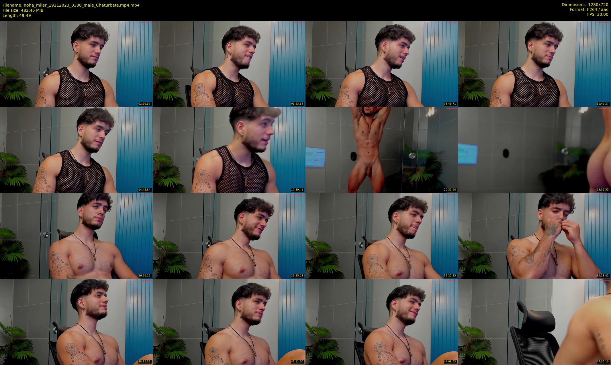noha_miler — 50 minute Chaturbate male cam show recording, 720p, Nov 19, 2023