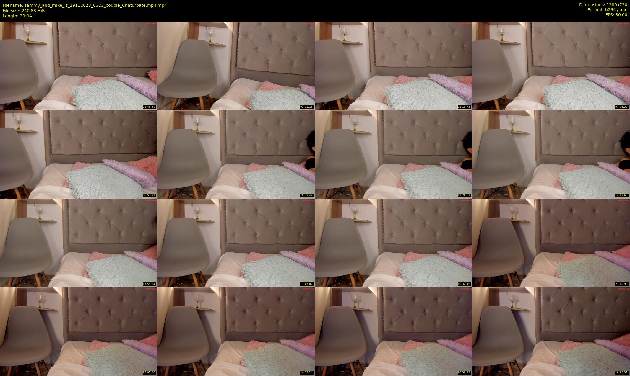 sammy_and_mike_ls — 31 minute Chaturbate couple cam show recording, 720p, Nov 19, 2023