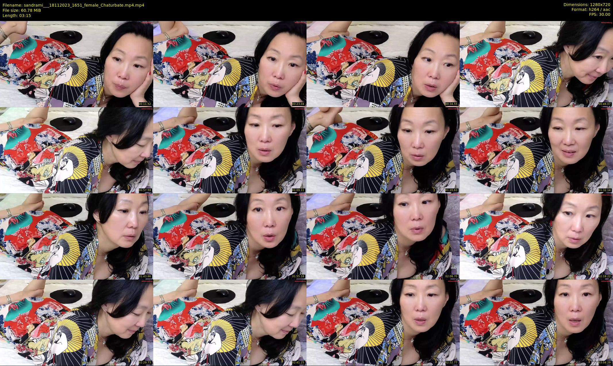 sandrami__ — 4 minute Chaturbate female cam show recording, 720p, Nov 18, 2023