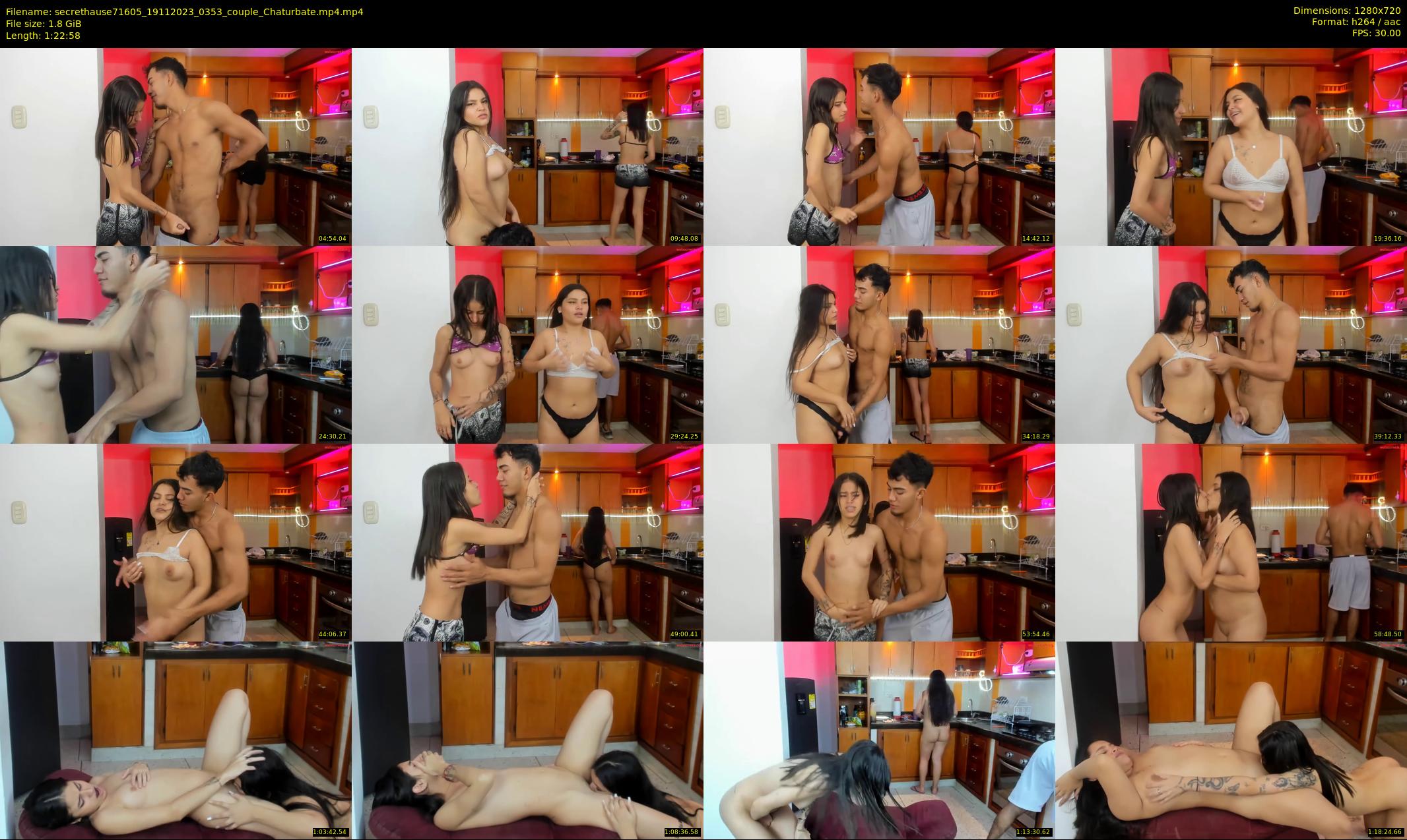 secrethause71605 — 83 minute Chaturbate couple cam show recording, 720p, Nov 19, 2023