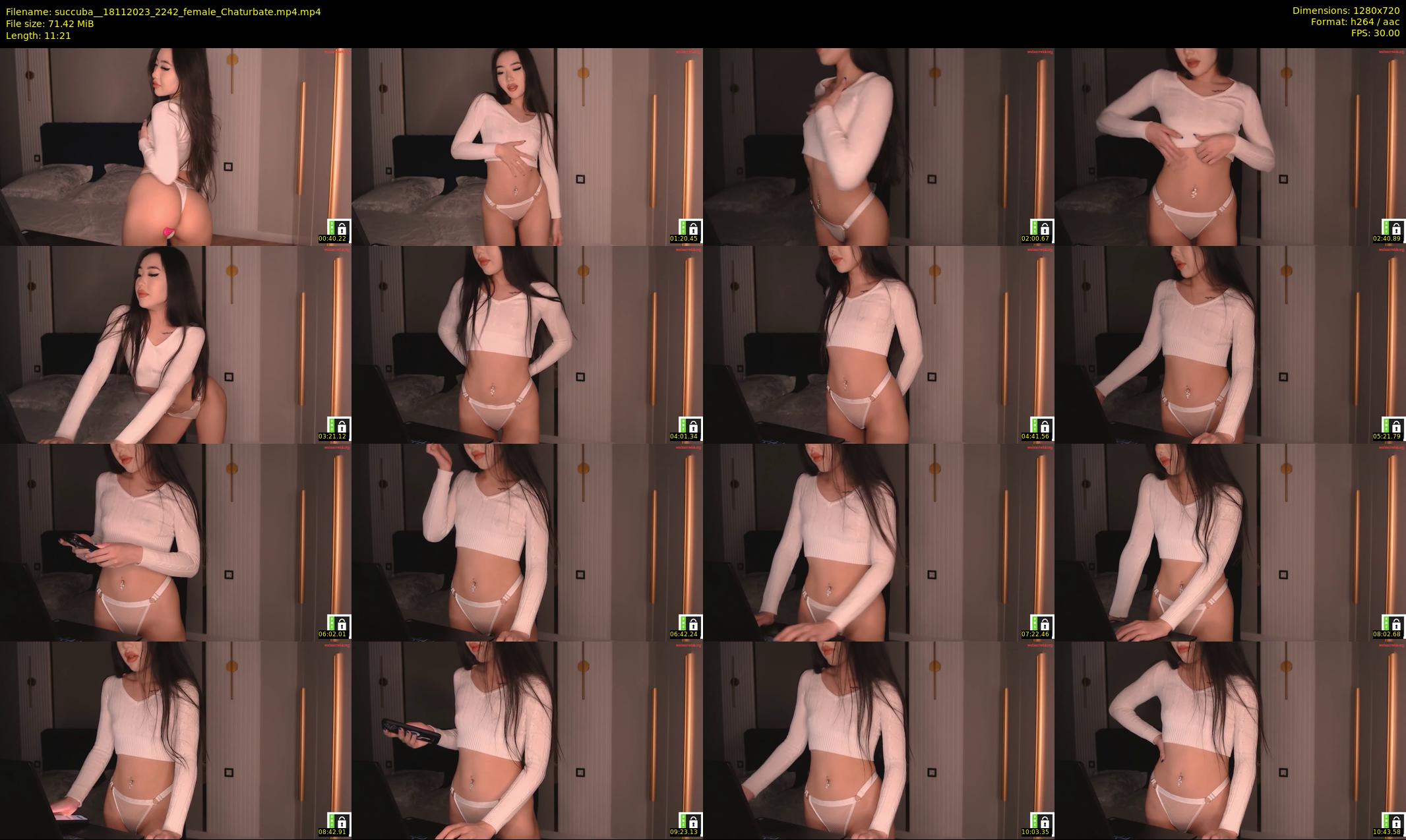 succuba_ — 12 minute Chaturbate female cam show recording, 720p, Nov 18, 2023