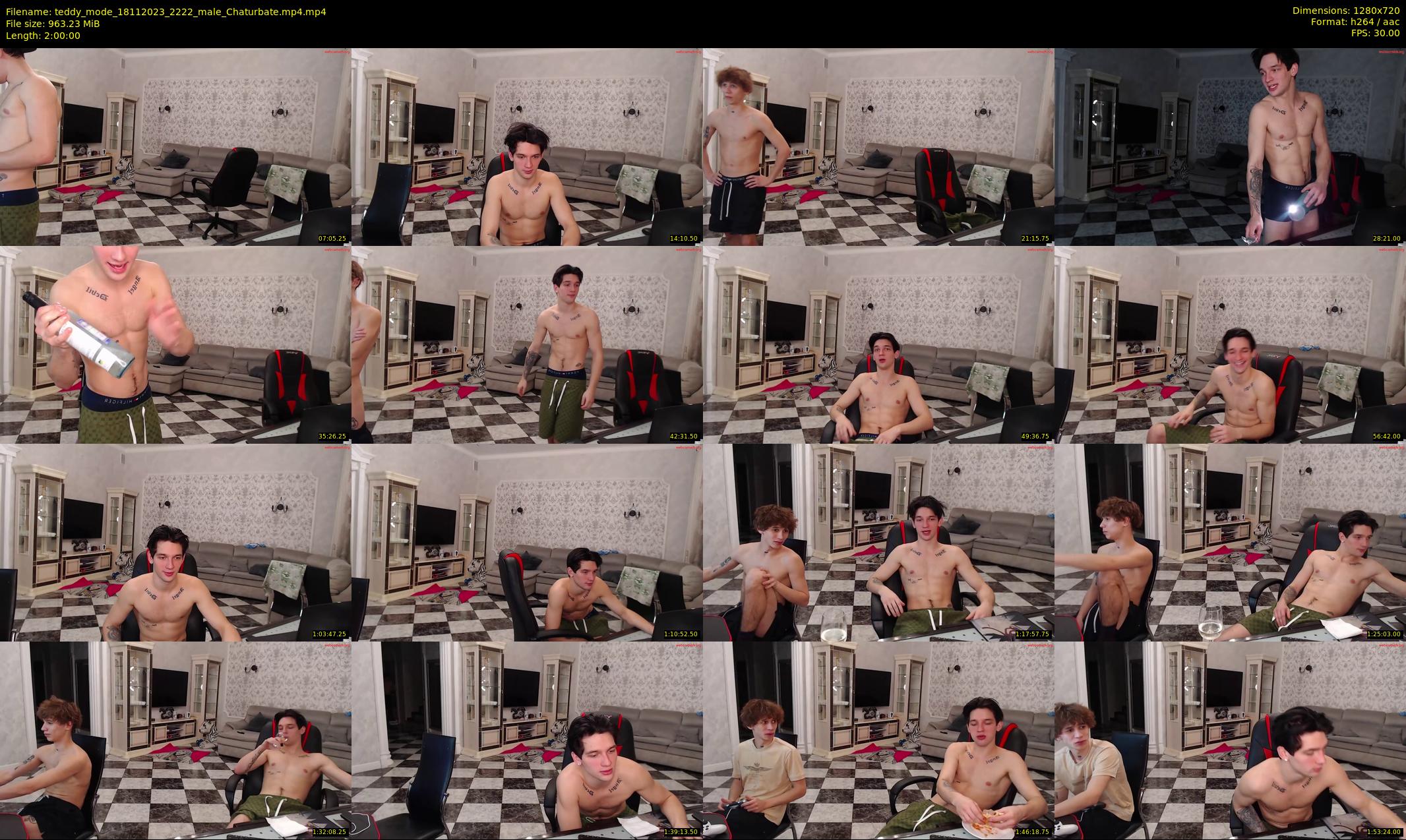 teddy_mode — 120 minute Chaturbate couple cam show recording, 720p, Nov 18, 2023